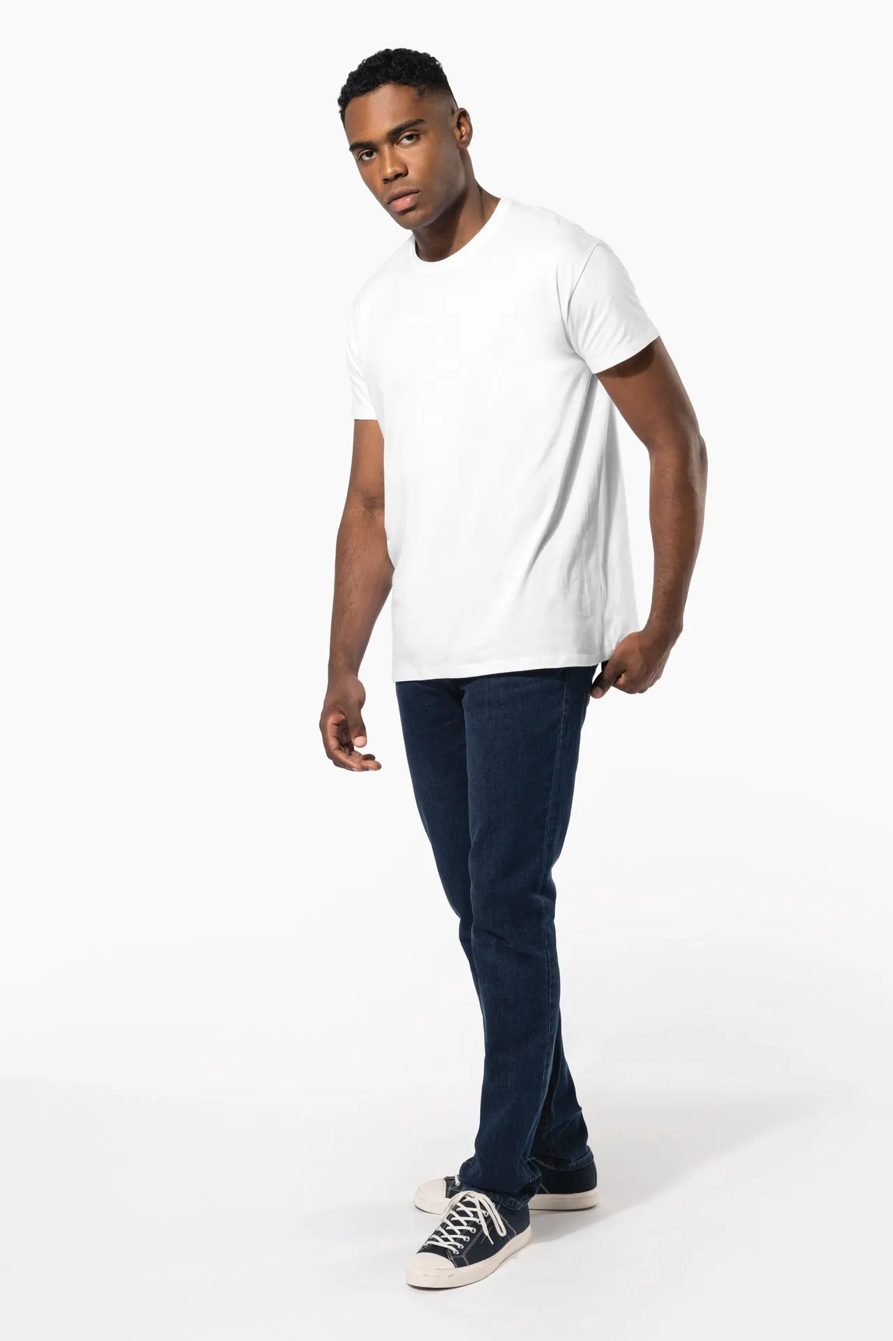 Herren Basic Denim Jeanshose