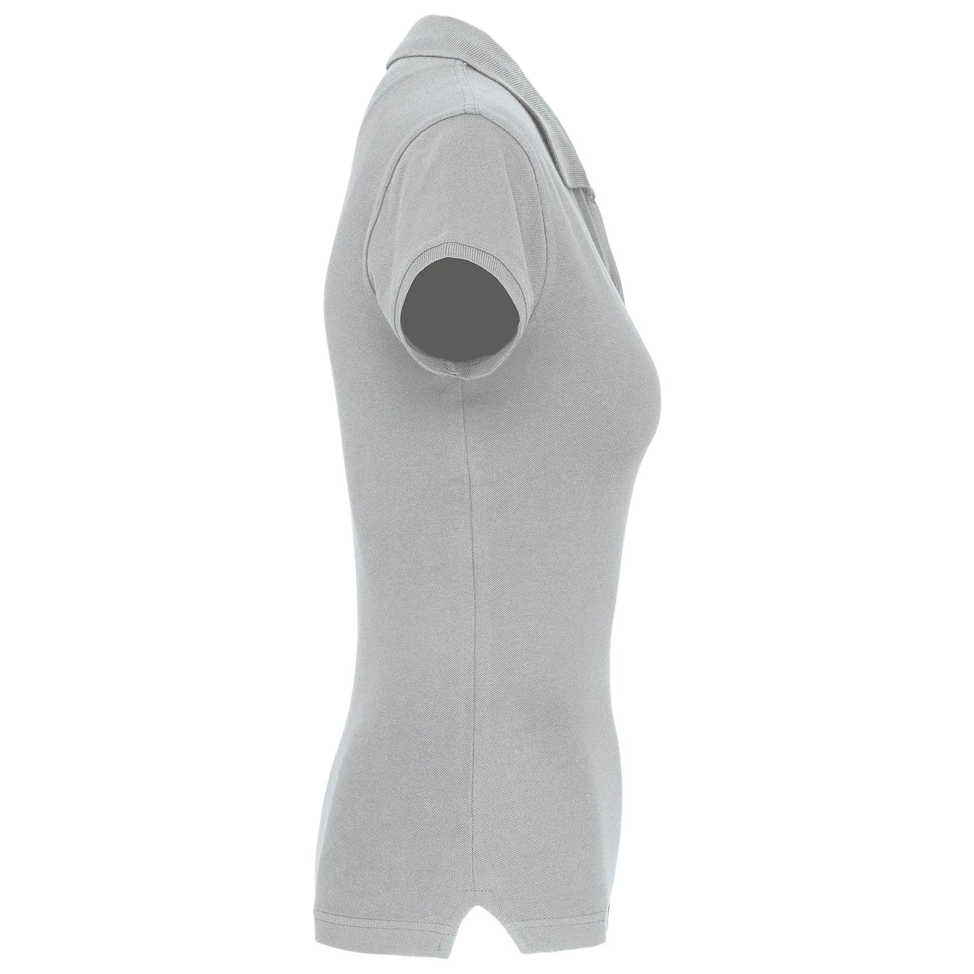 Kurzarm-Polohemd für Damen. Aus Baumwollpiqué