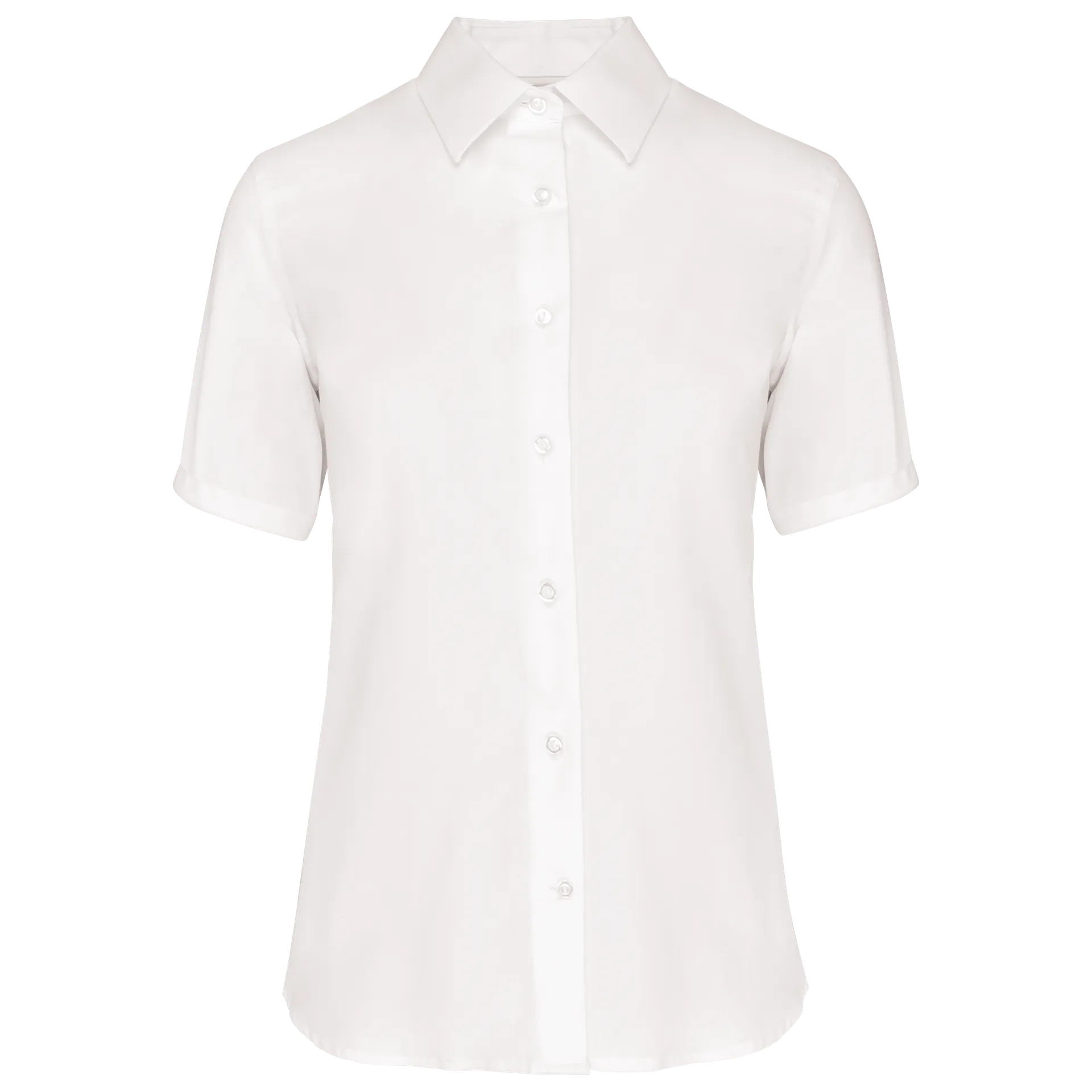 Damen Kurzarmbluse Bügelfrei