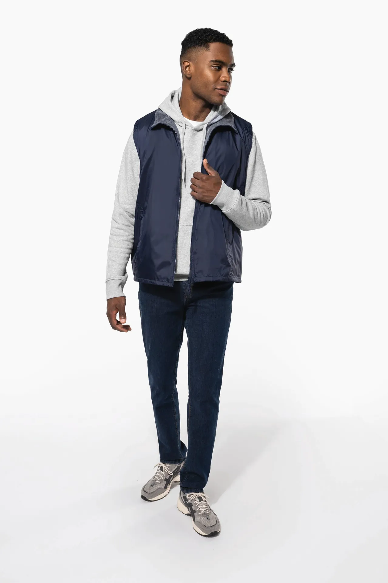 Unisex-Bodywarmer mit Fleecefutter