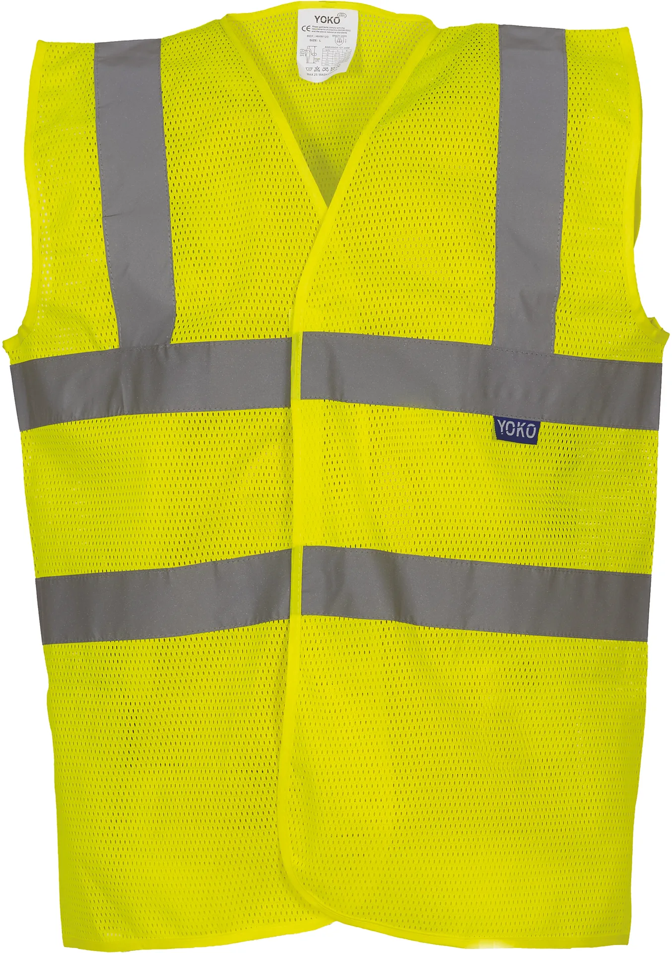 Hi-Vis recycled Open Mesh Waistcoat