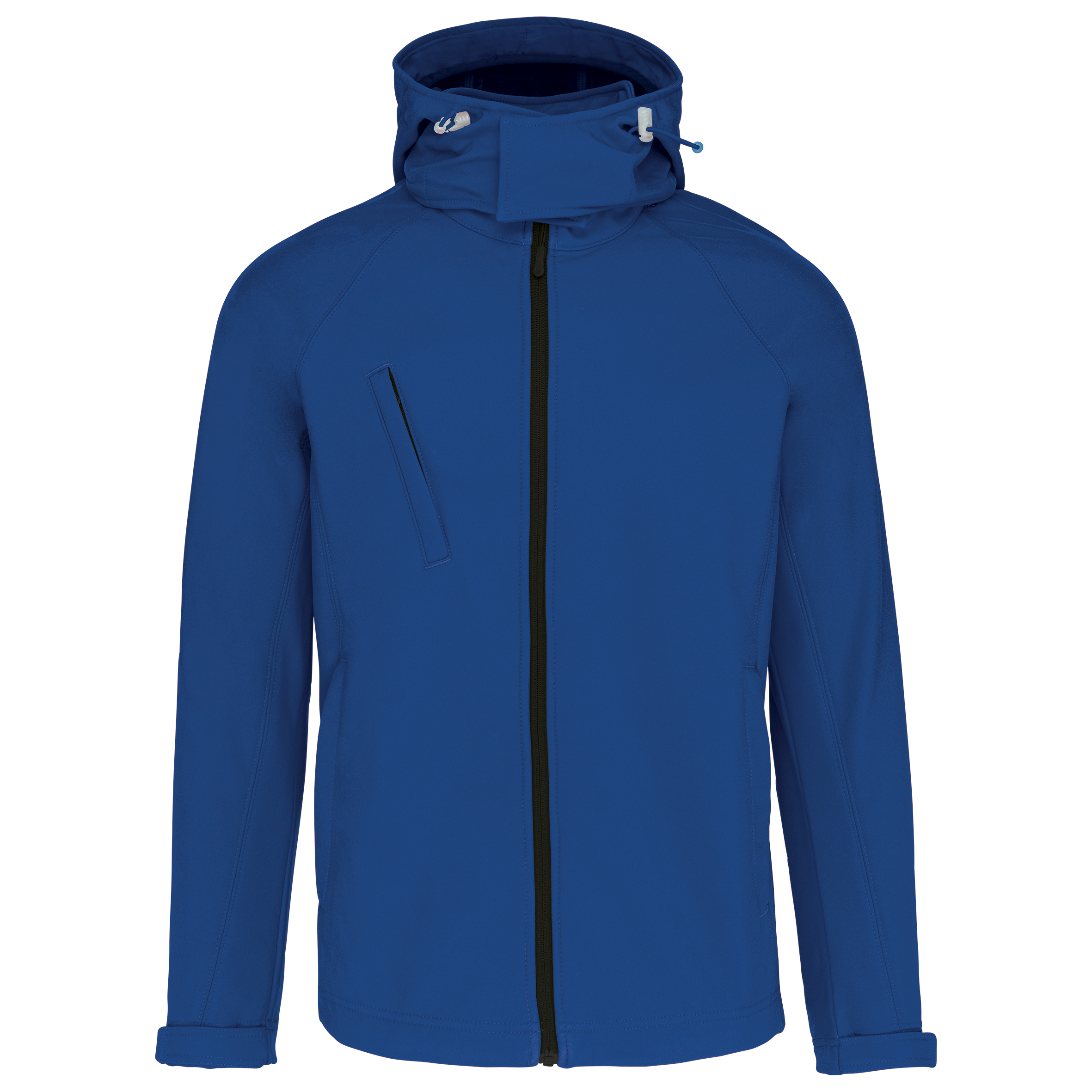 Herren Softshell-Jacke mit Abnehmbare Kapuze