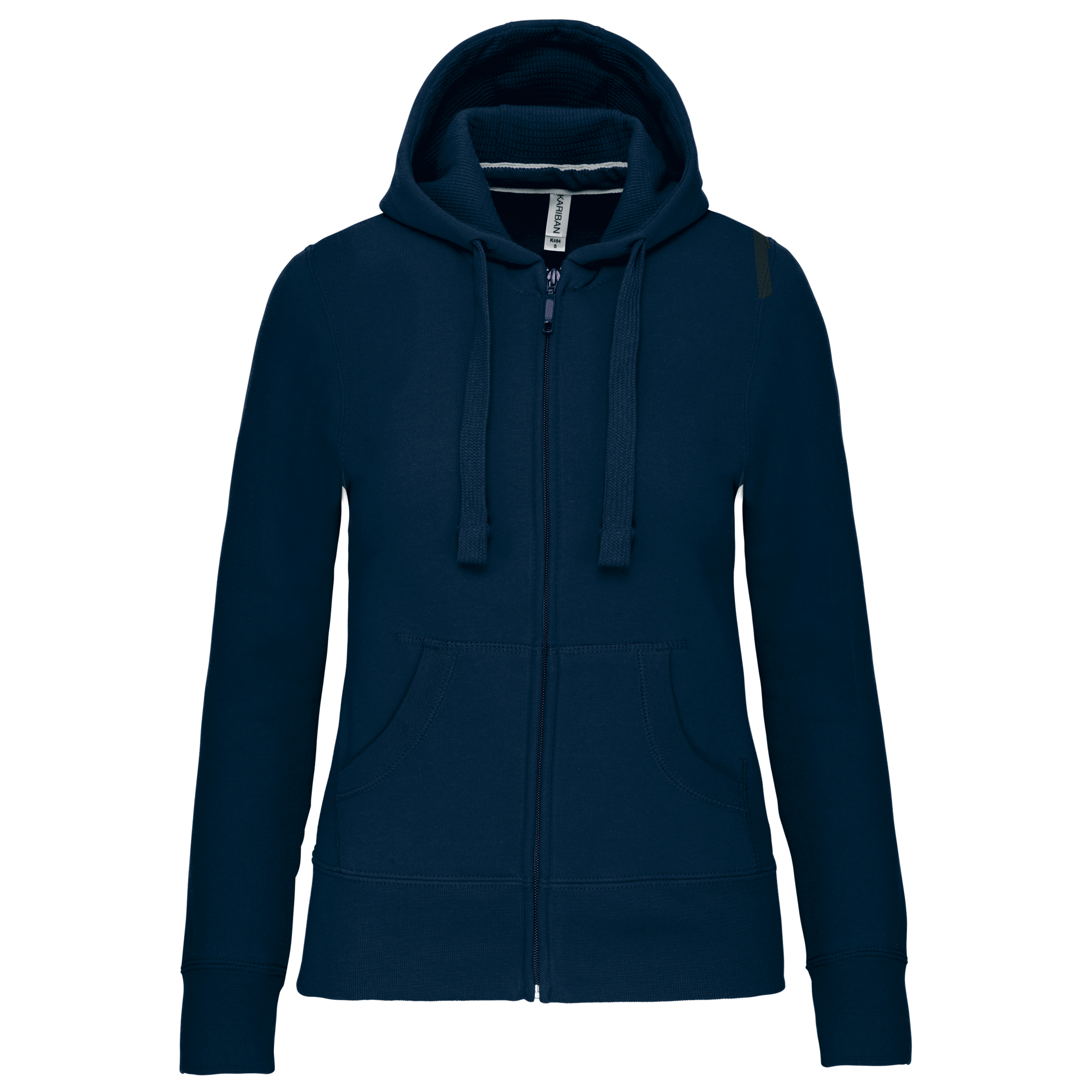 DAMEN KAPUZENSHIRT mit Reißververschluss