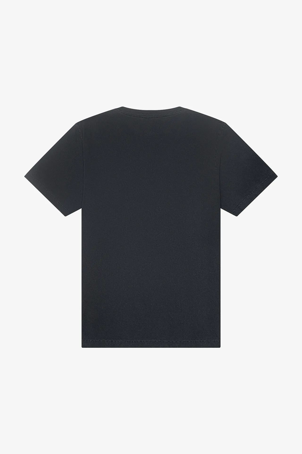 Unisex-T-Shirt aus dickem, verwaschenem Stoff