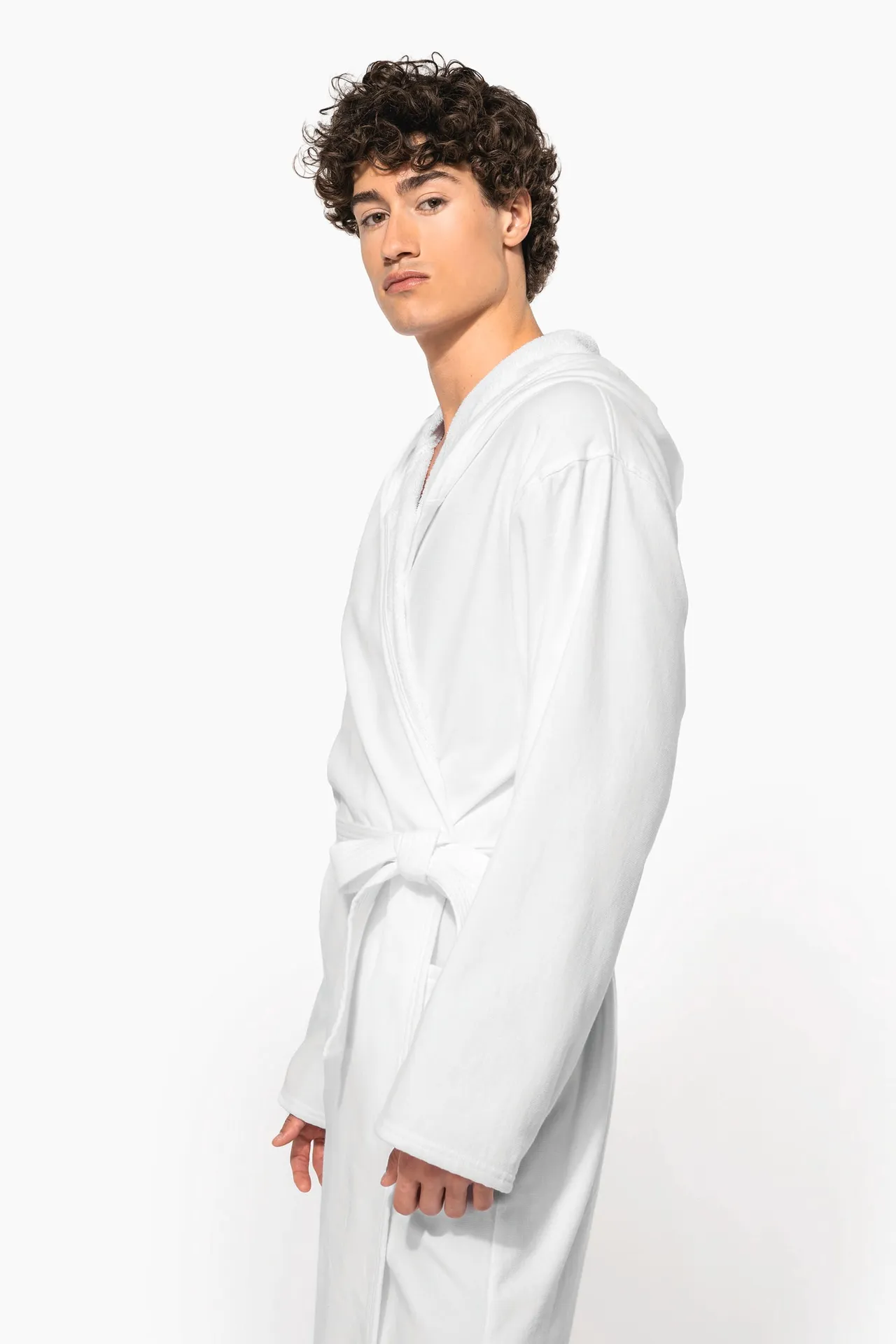 Bademantel mit Kapuze Bio