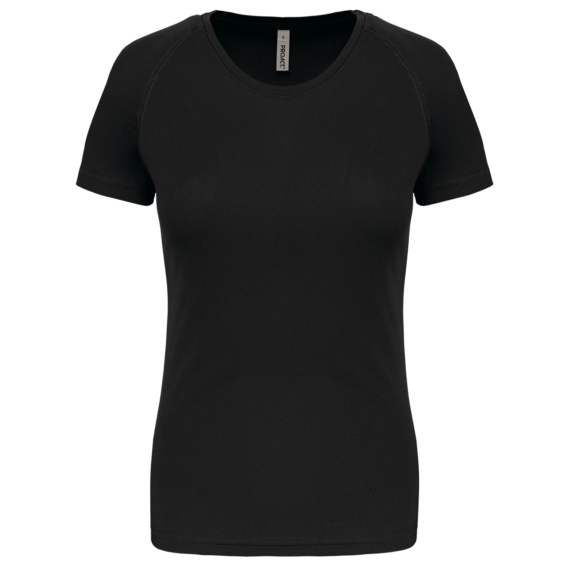 Damen Basic Sport Funktionsshirt Kurzarm