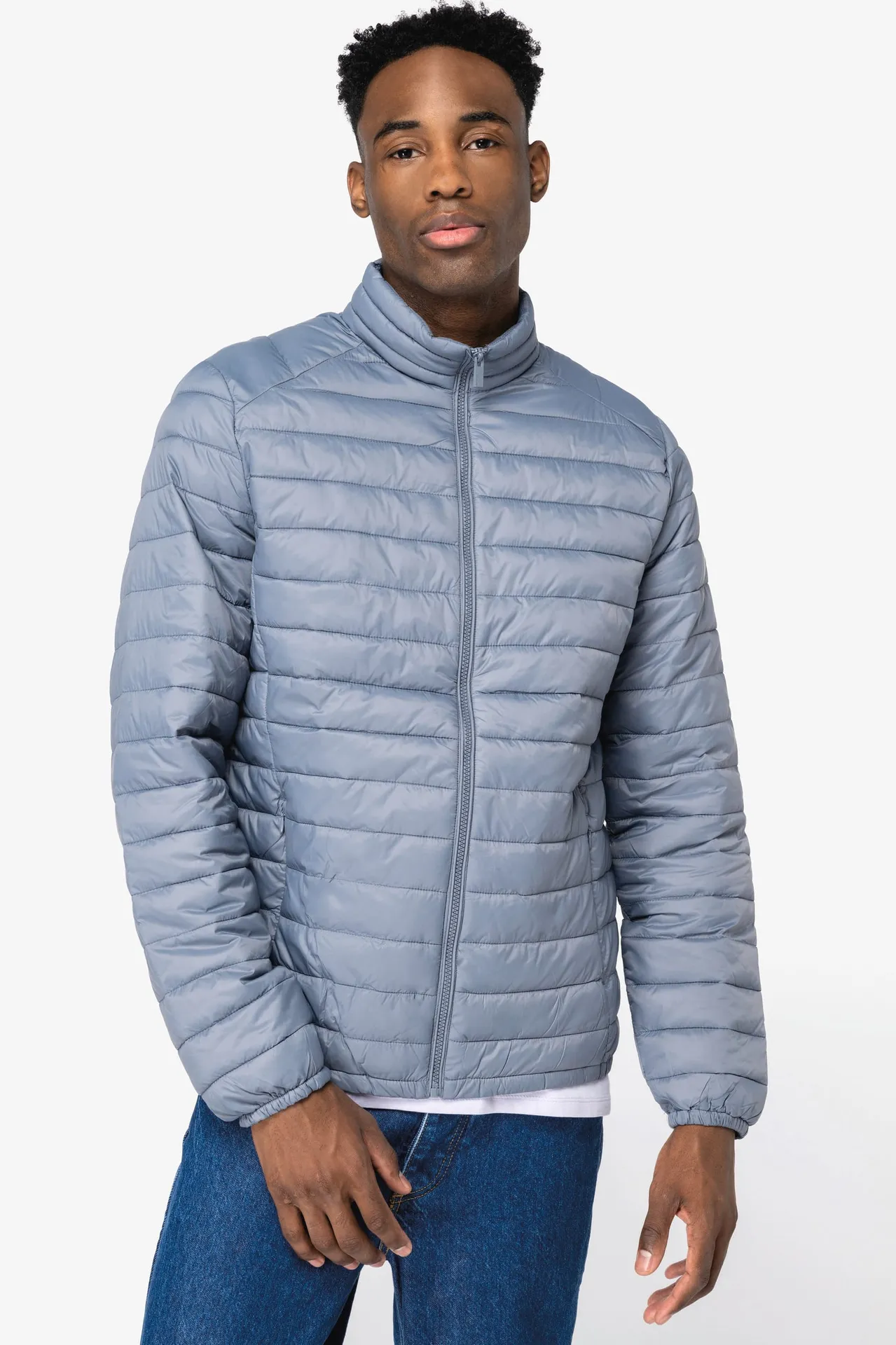 Leichte, umweltfreundliche Herren-Steppjacke