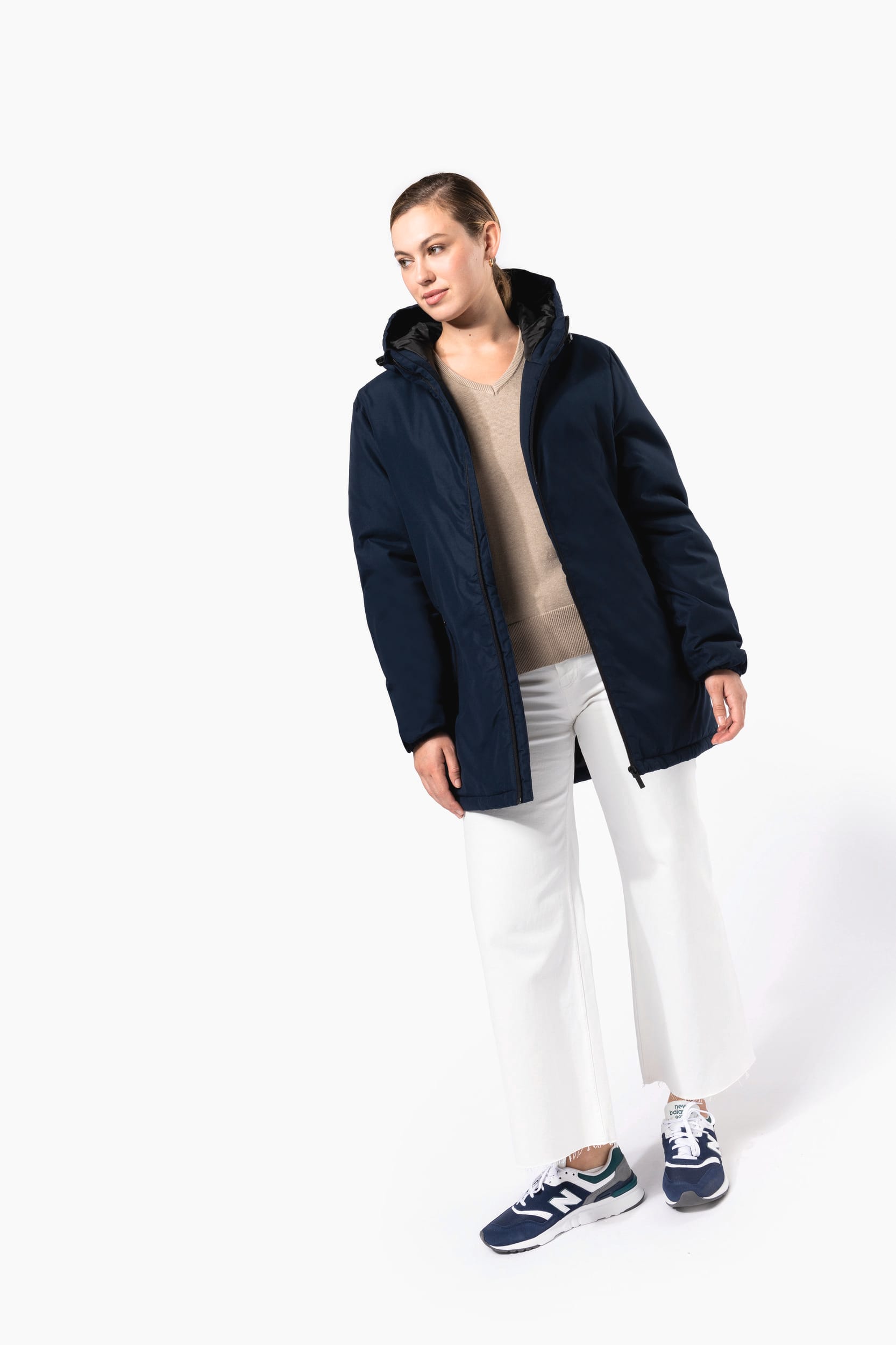 Recycelter Unisex-Kapuzenparka