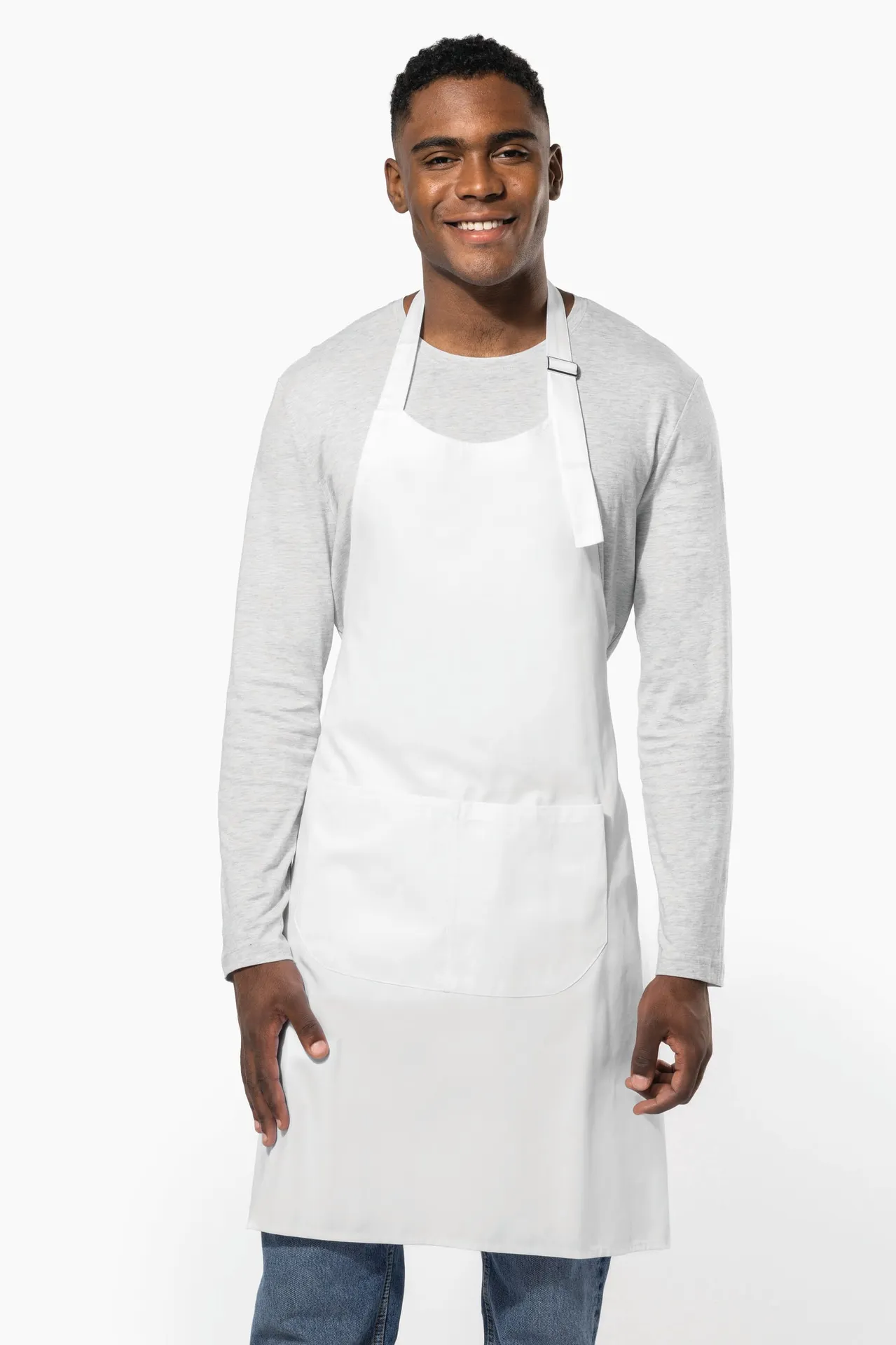 Bei hohen Temperaturen waschbare Schürze aus Baumwollpolyester