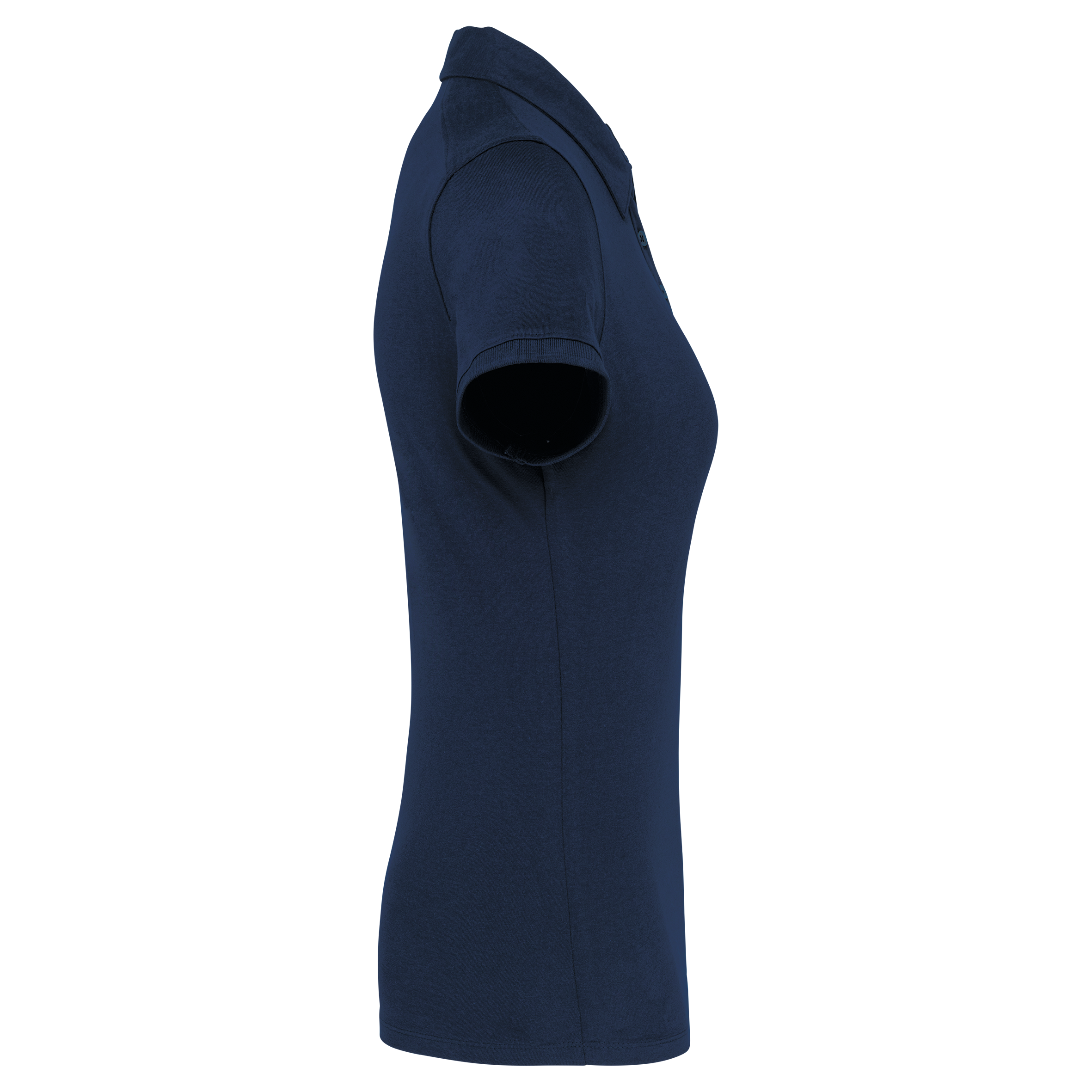 Jersey-Kurzarm-Polohemd für Damen