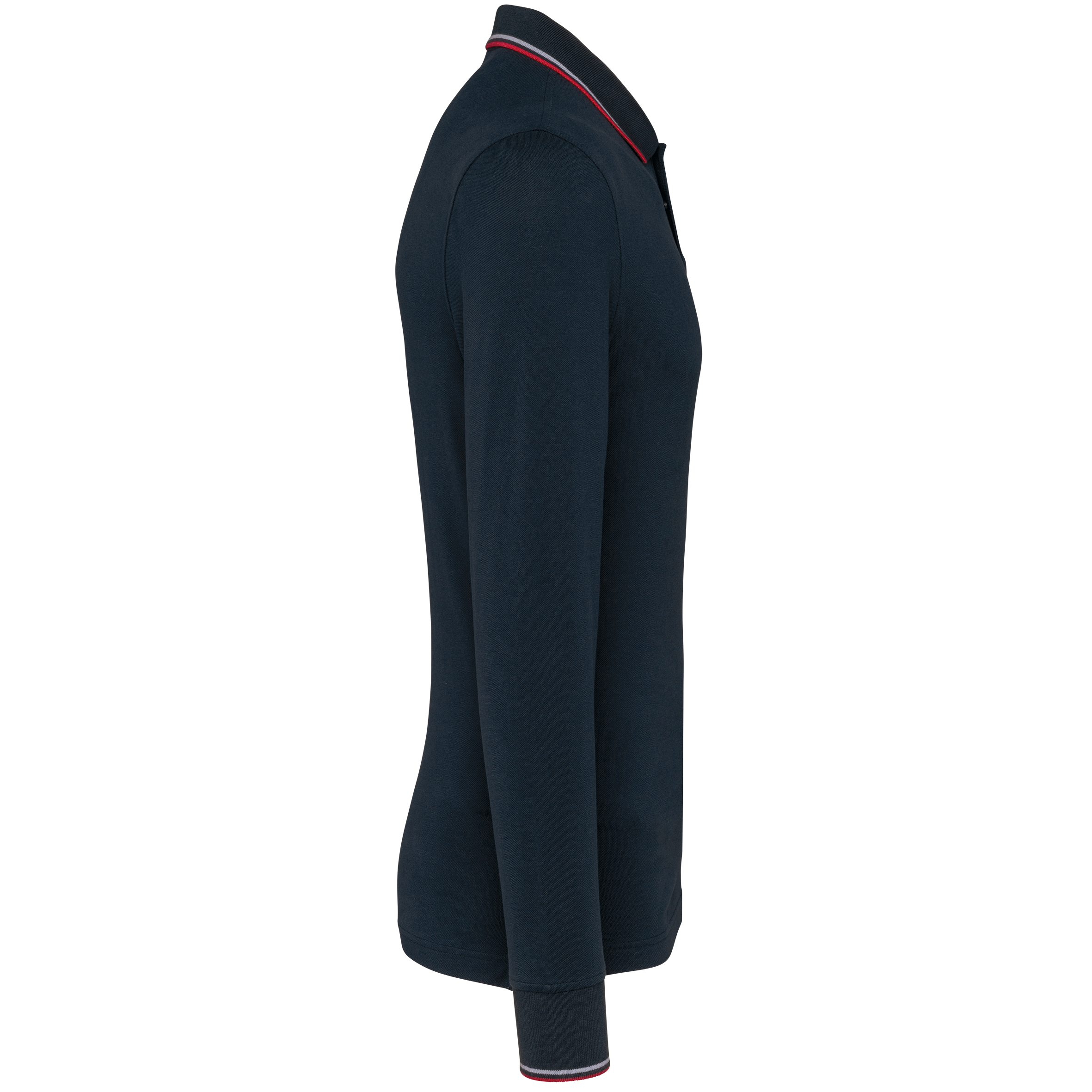 Langarm-Polohemd aus Piqué für Herren