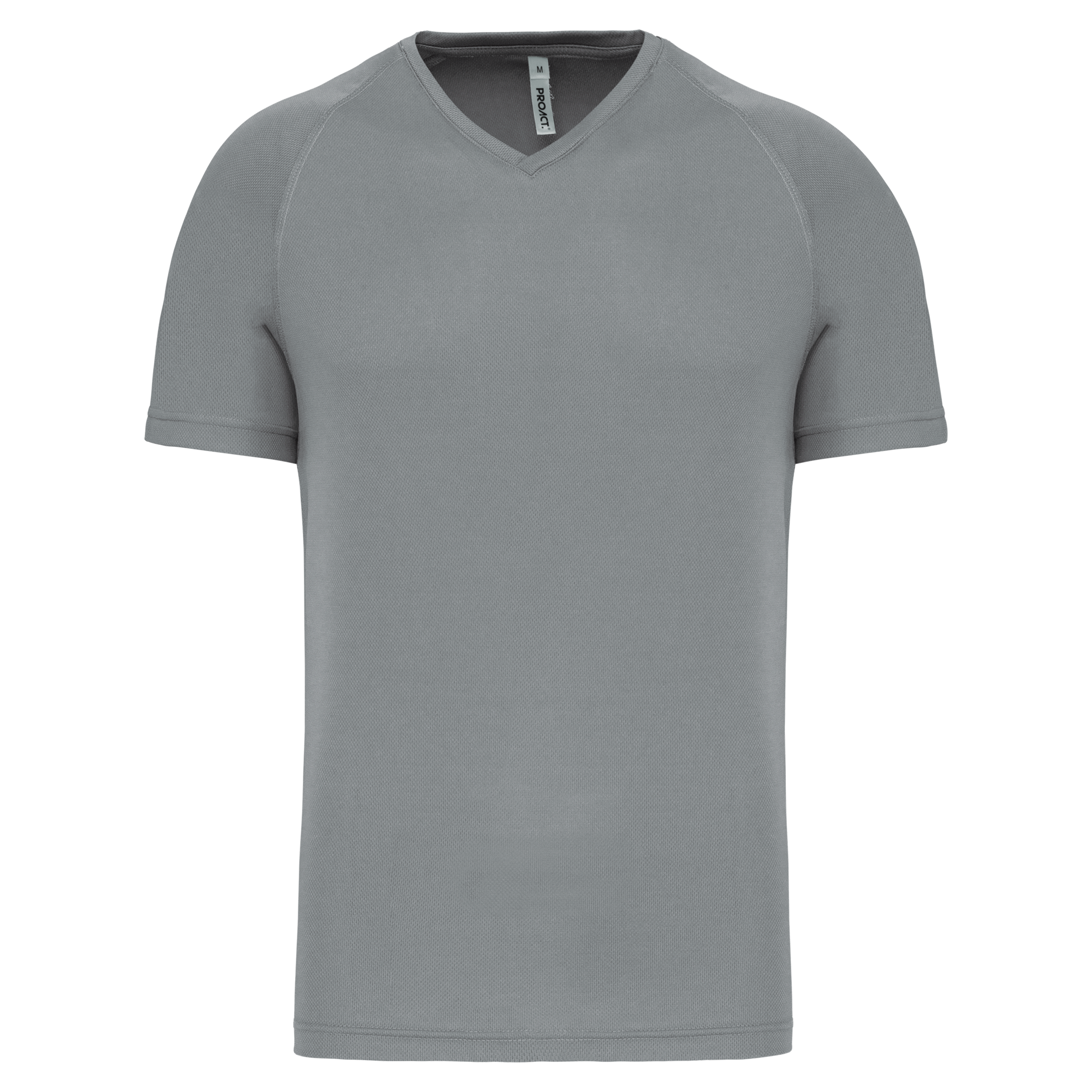Herren Kurzarm-Sportshirt mit V-Ausschnitt