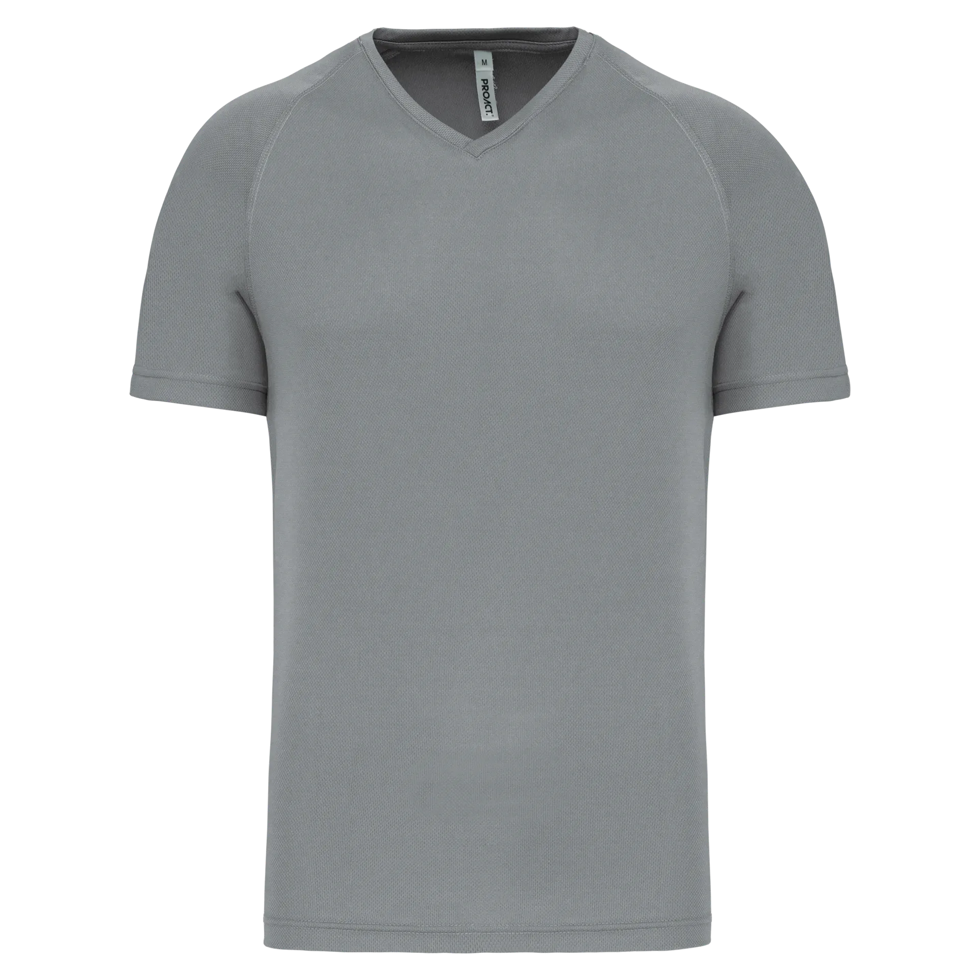 Herren Kurzarm-Sportshirt mit V-Ausschnitt
