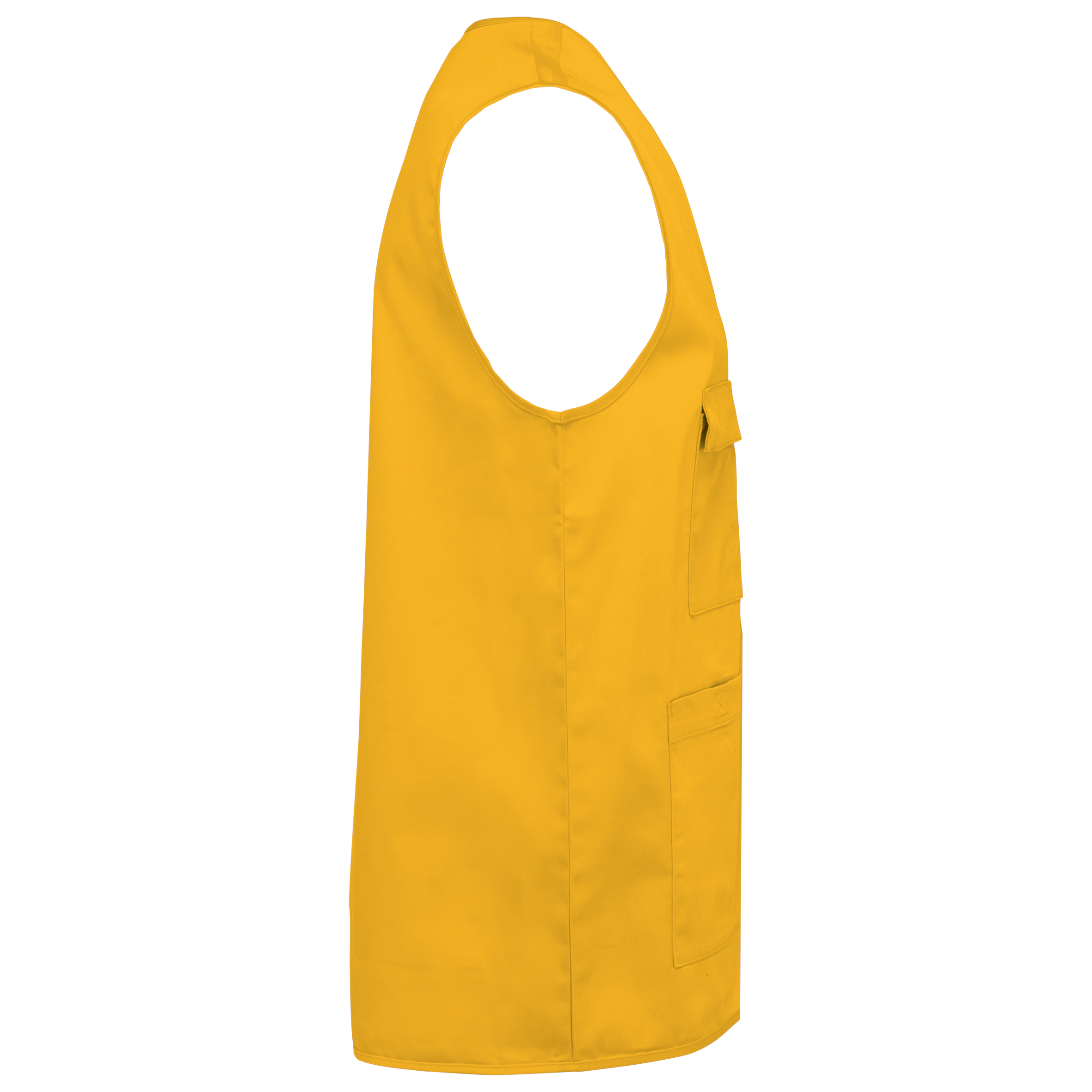 Unisex-Weste aus  Baumwollpolyester mit mehreren Taschen