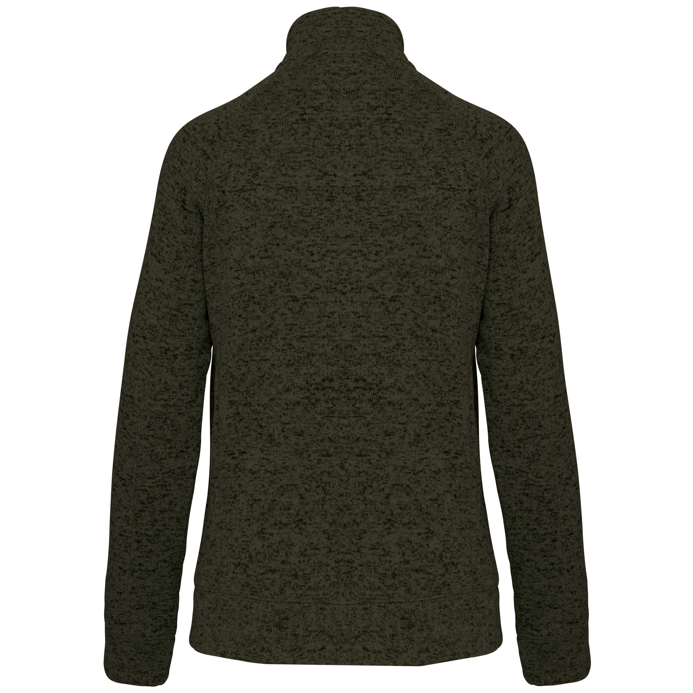 Damen-Weste mit Reißverschluss, aus Chiné