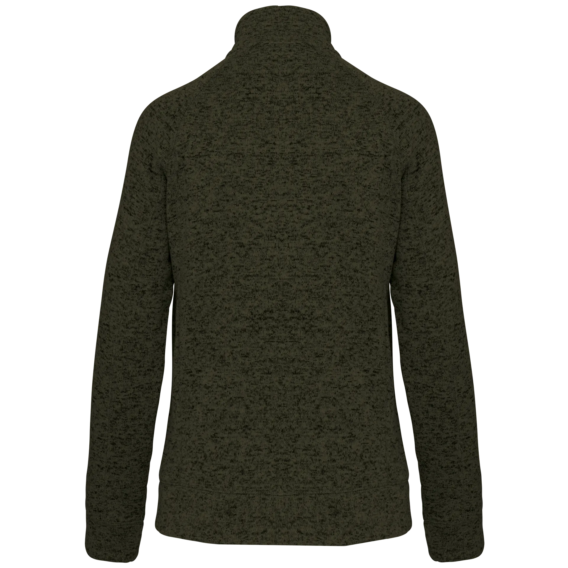 Damen-Weste mit Reißverschluss, aus Chiné