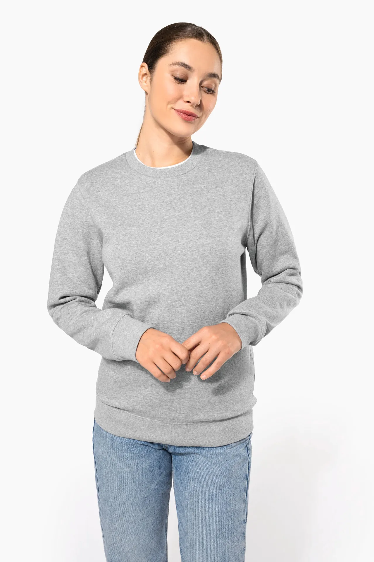Unisex-Sweatshirt mit Rundhalsausschnitt 80/20