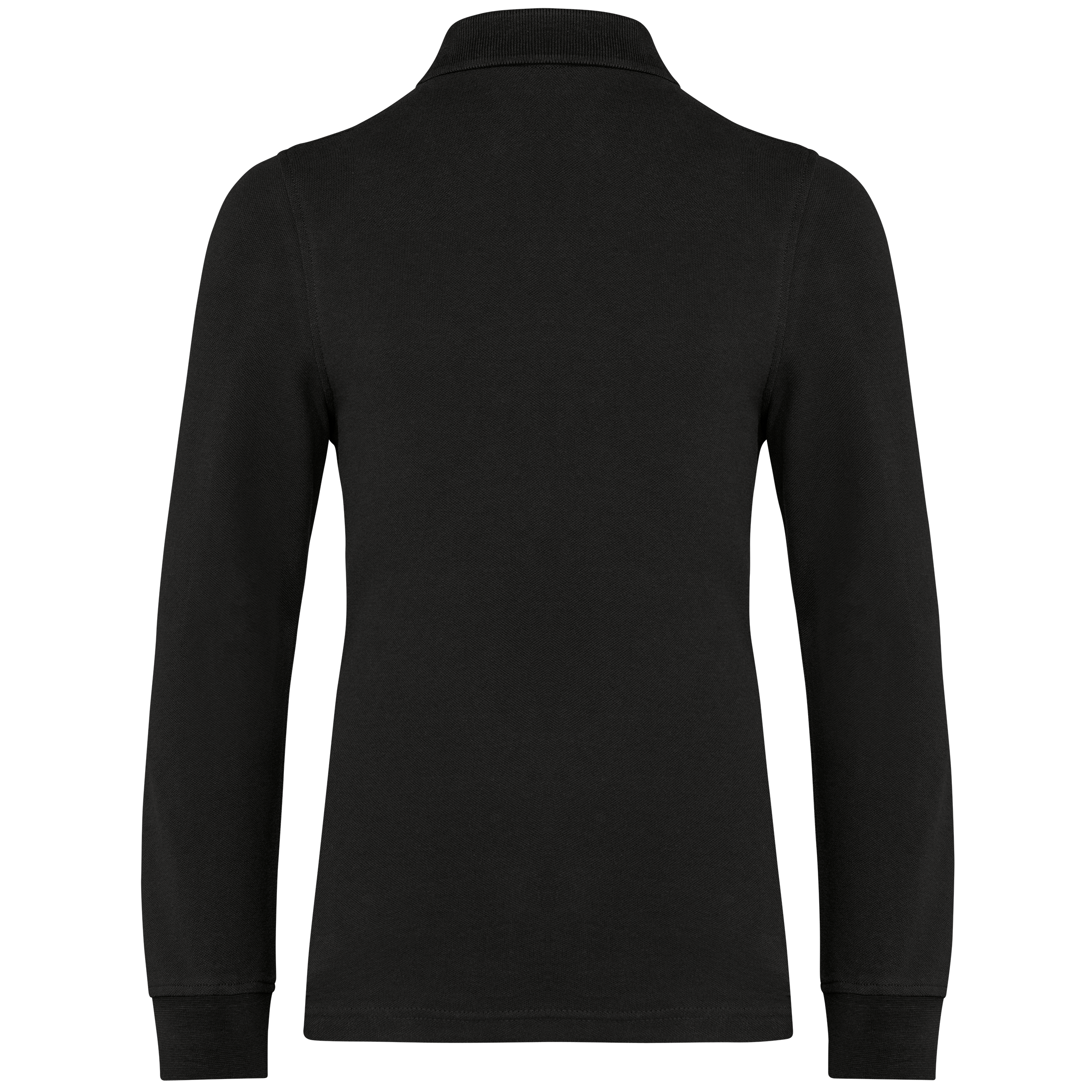 Polohemd mit langen Ärmeln für Kinder.