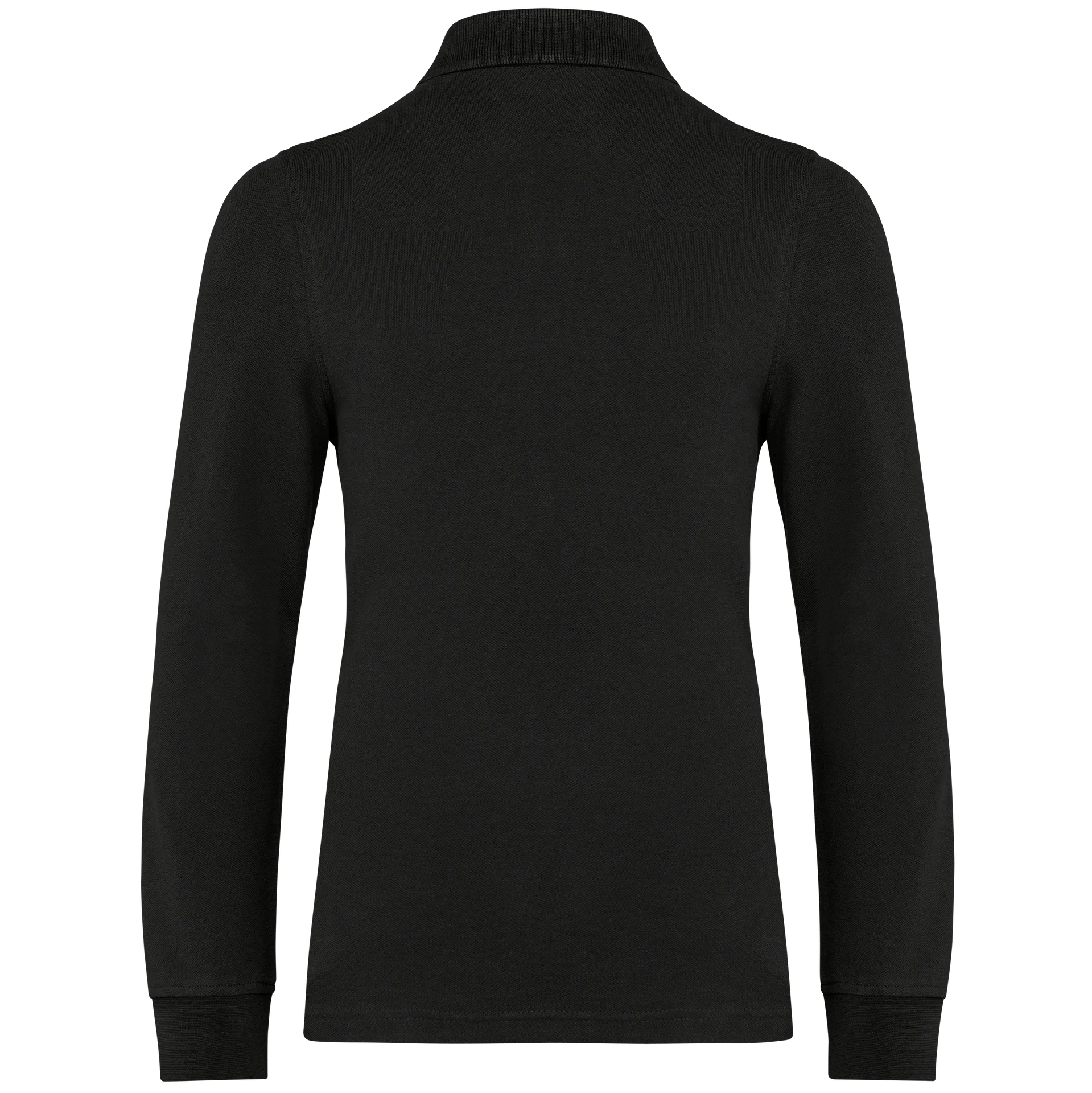 Polohemd mit langen Ärmeln für Kinder.