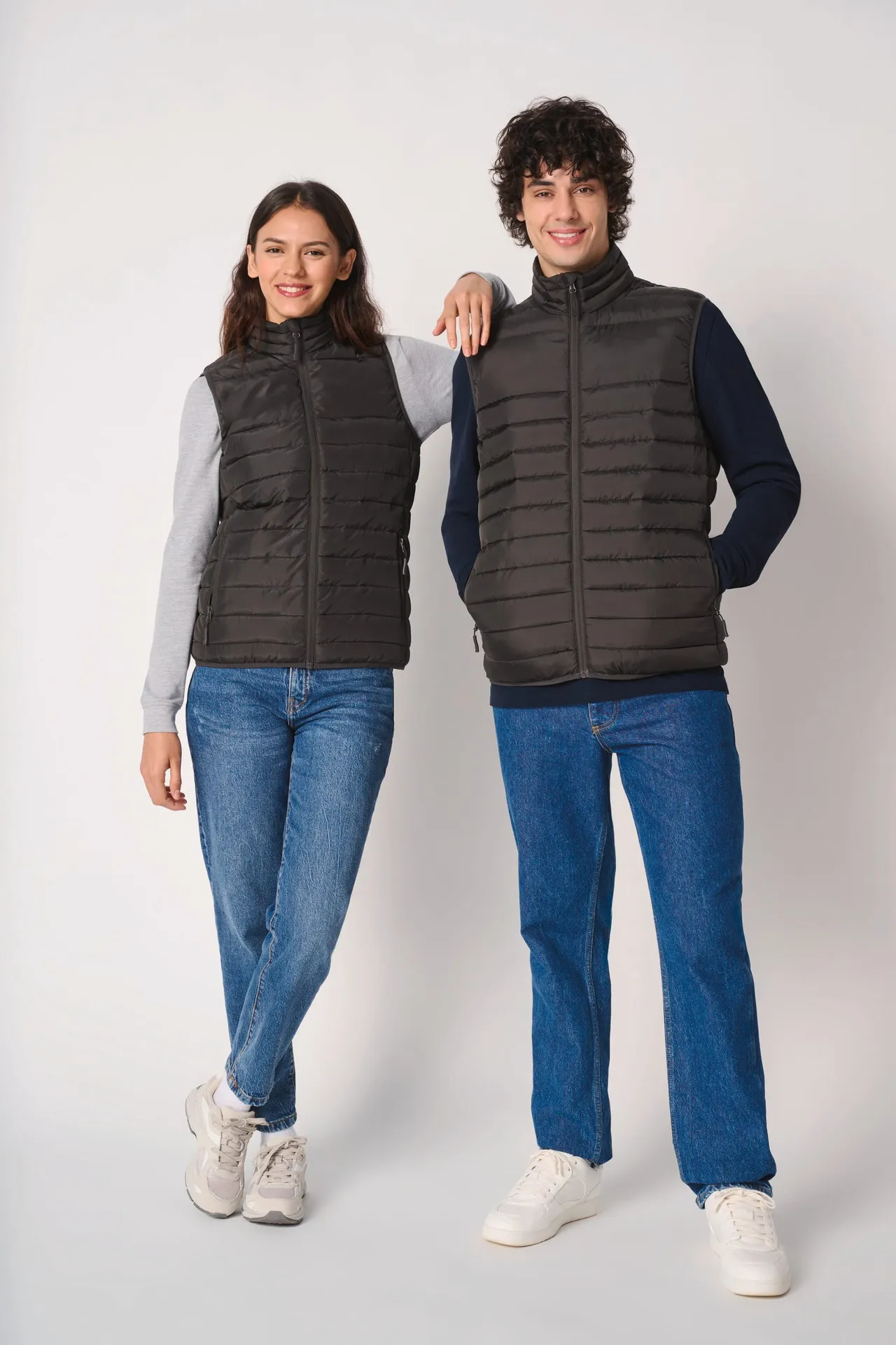 Damen gestepptes Bodywarmer