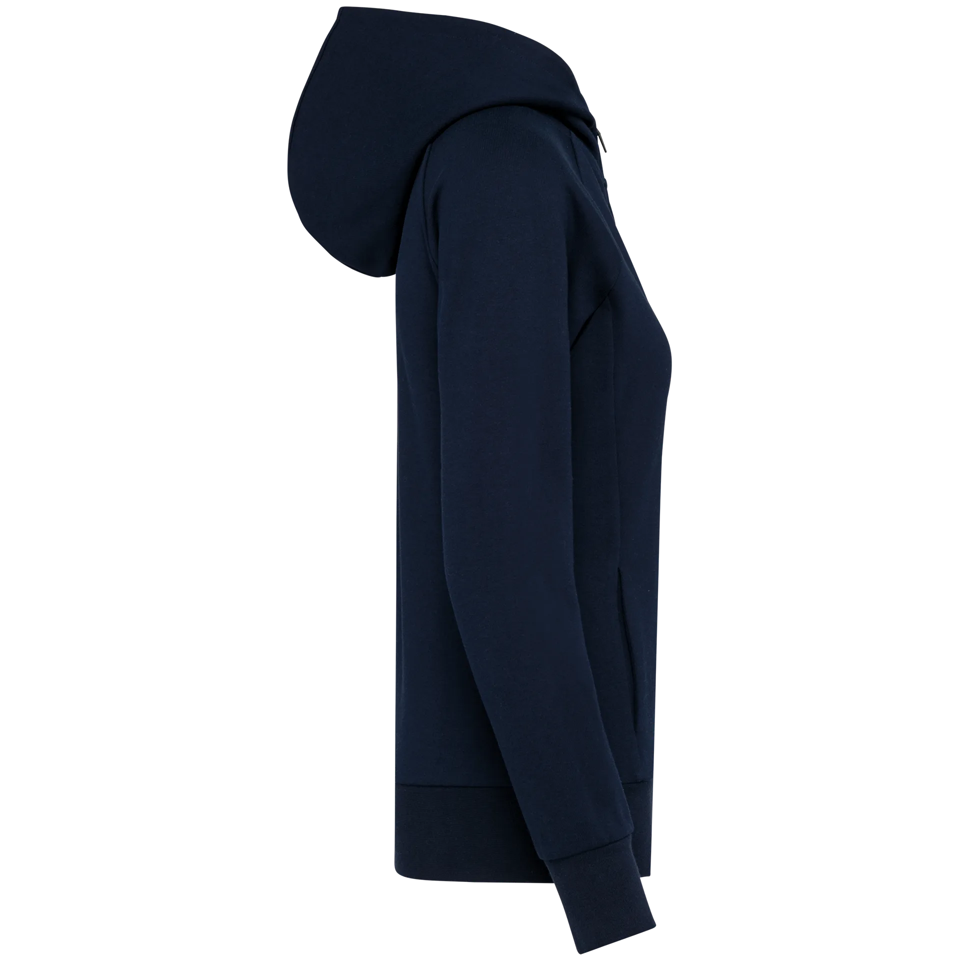 Damenjacke mit Reißverschluss und Kapuze