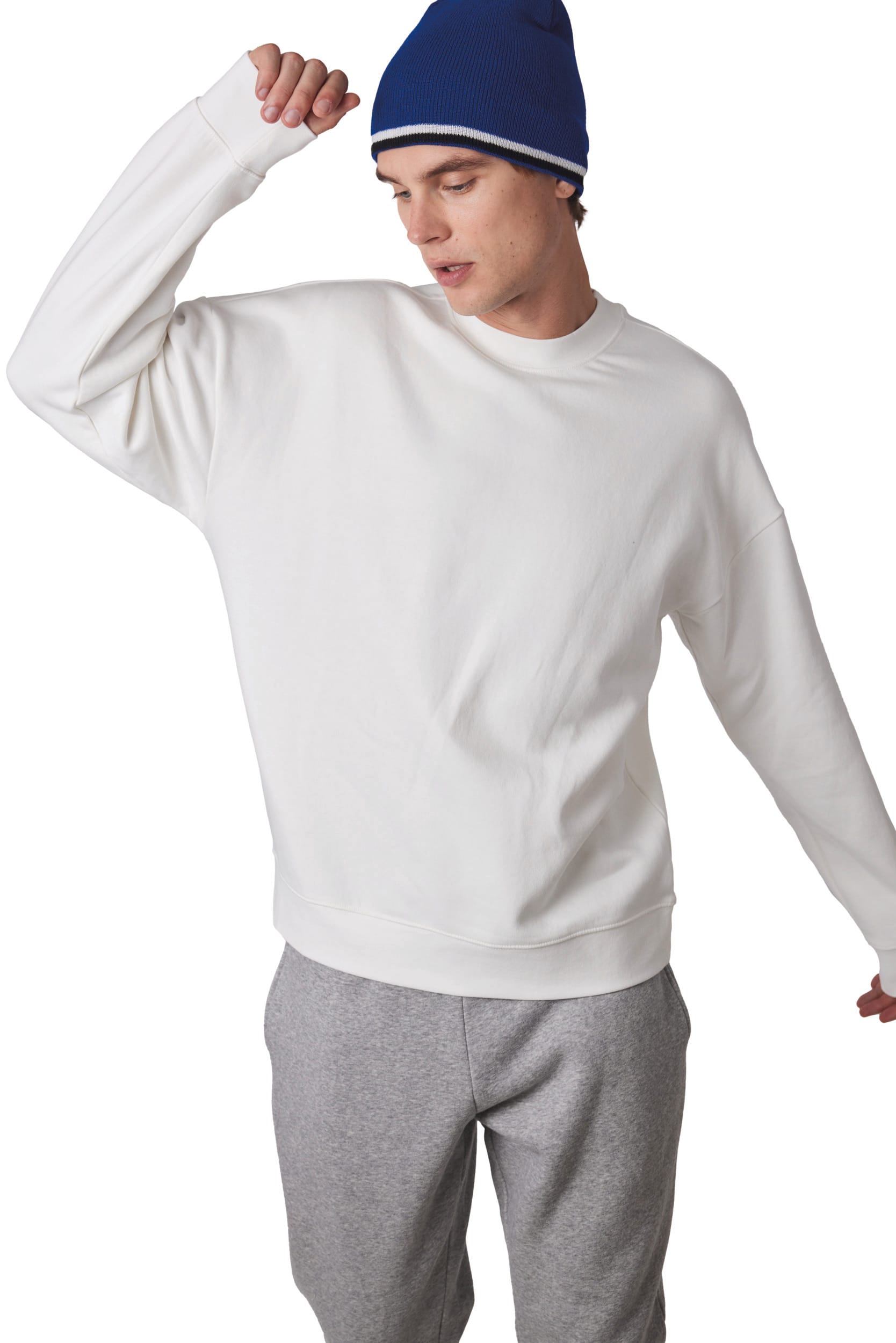 Beanie Mütze mit Kontrastrand