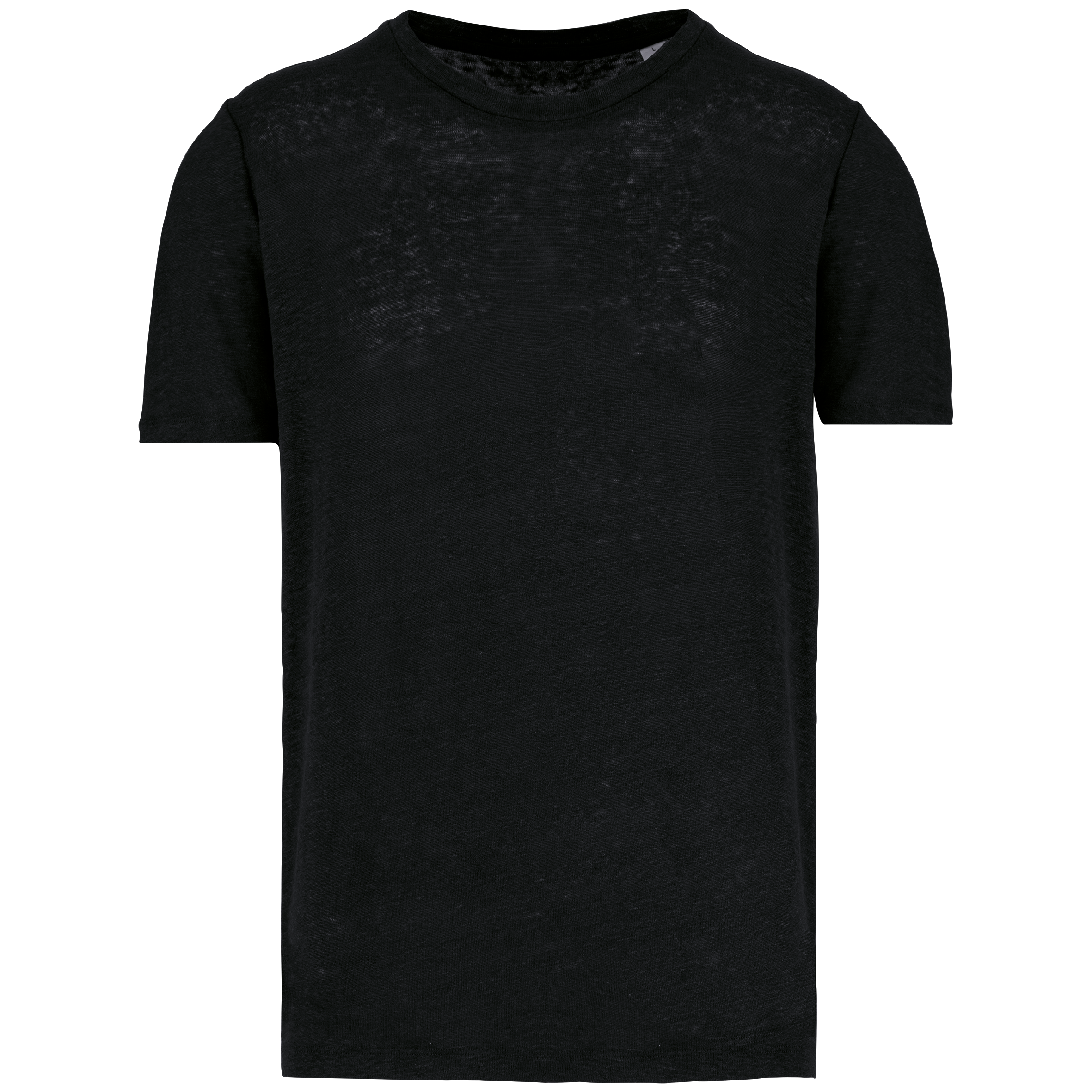 Herren-T-Shirt aus Leinen mit Rundhalsausschnitt