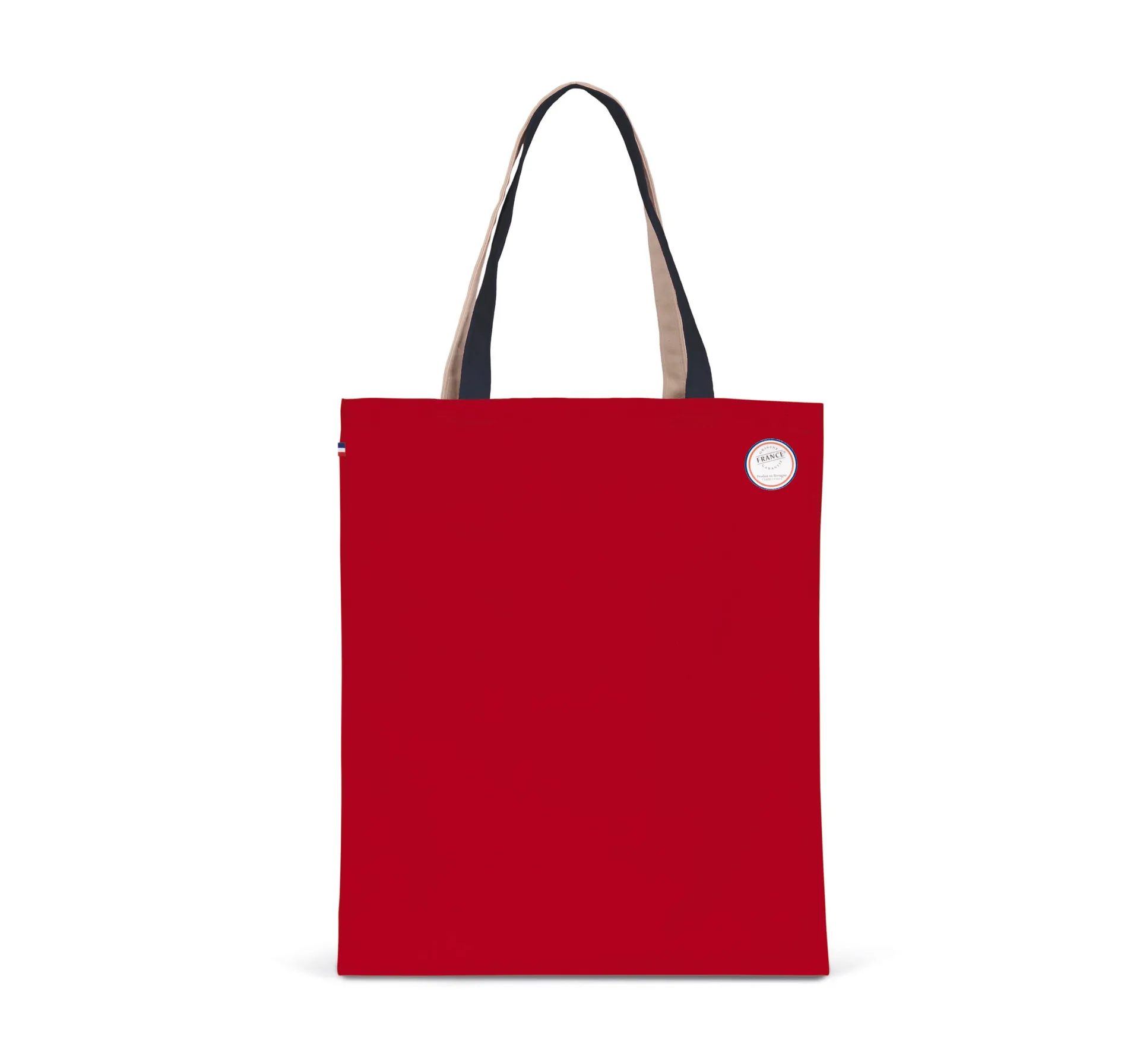 Dreifarbige Shoppingtasche