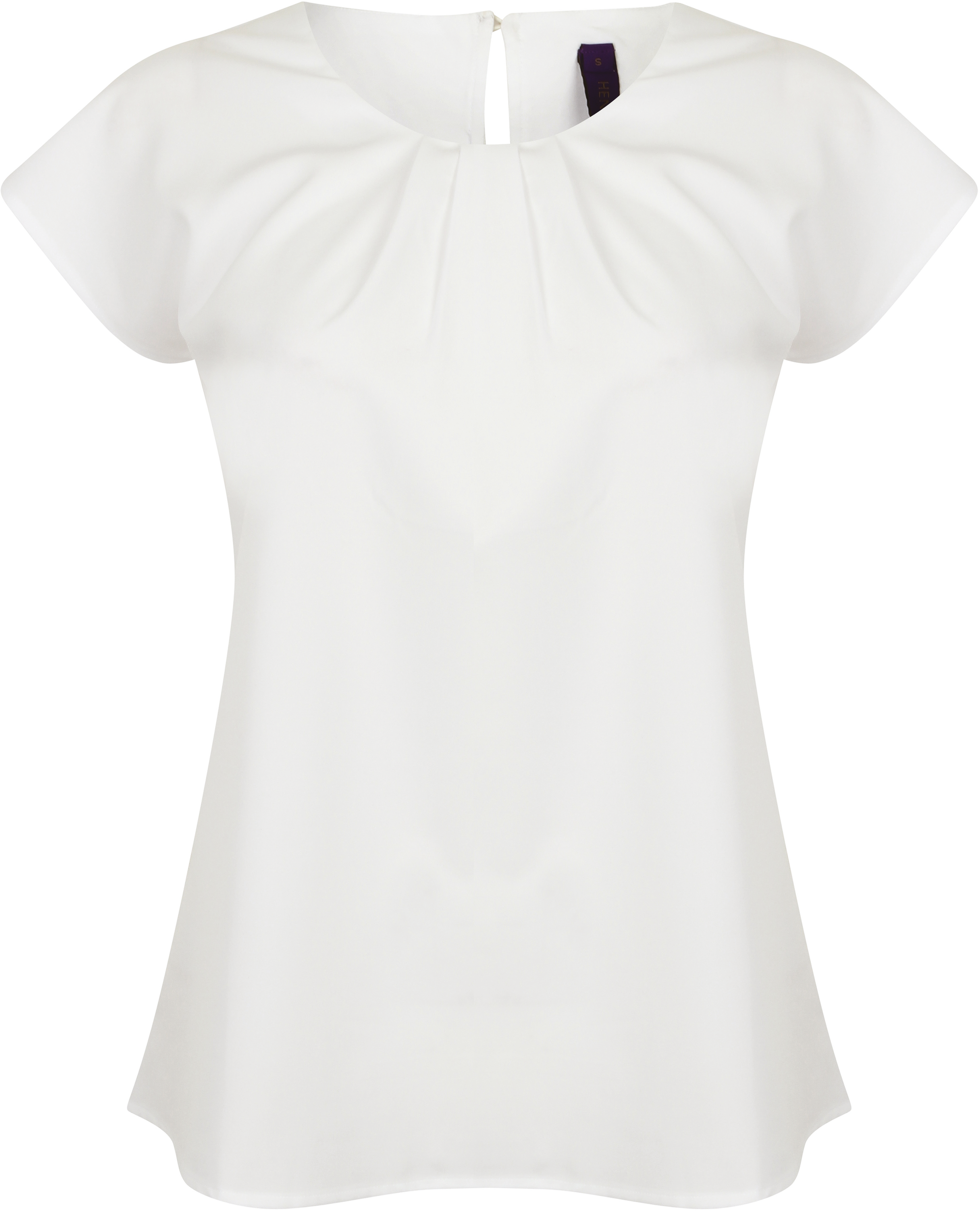Ladies' pleat front blouse