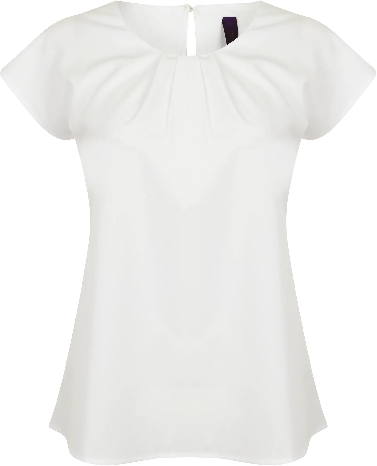 Ladies' pleat front blouse