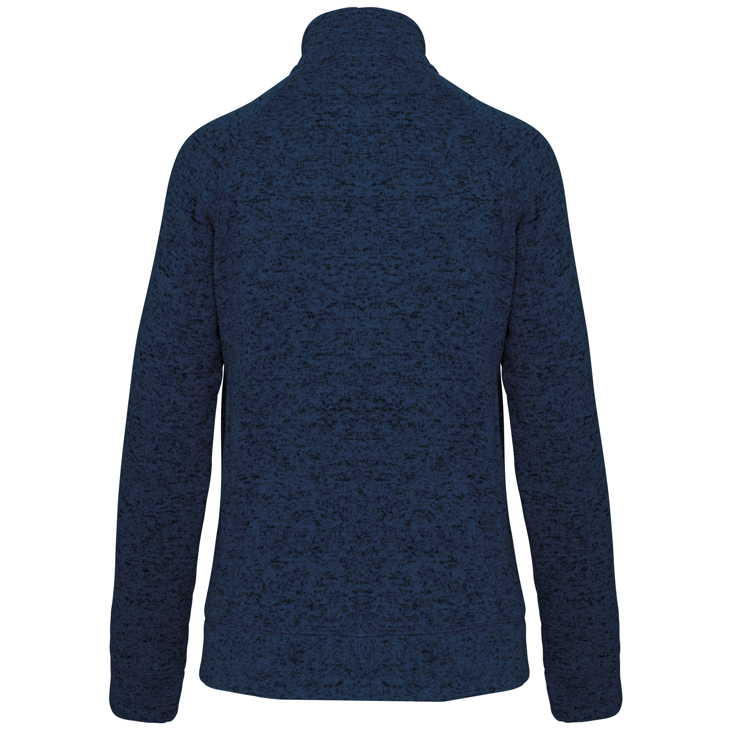 Damen-Weste mit Reißverschluss, aus Chiné