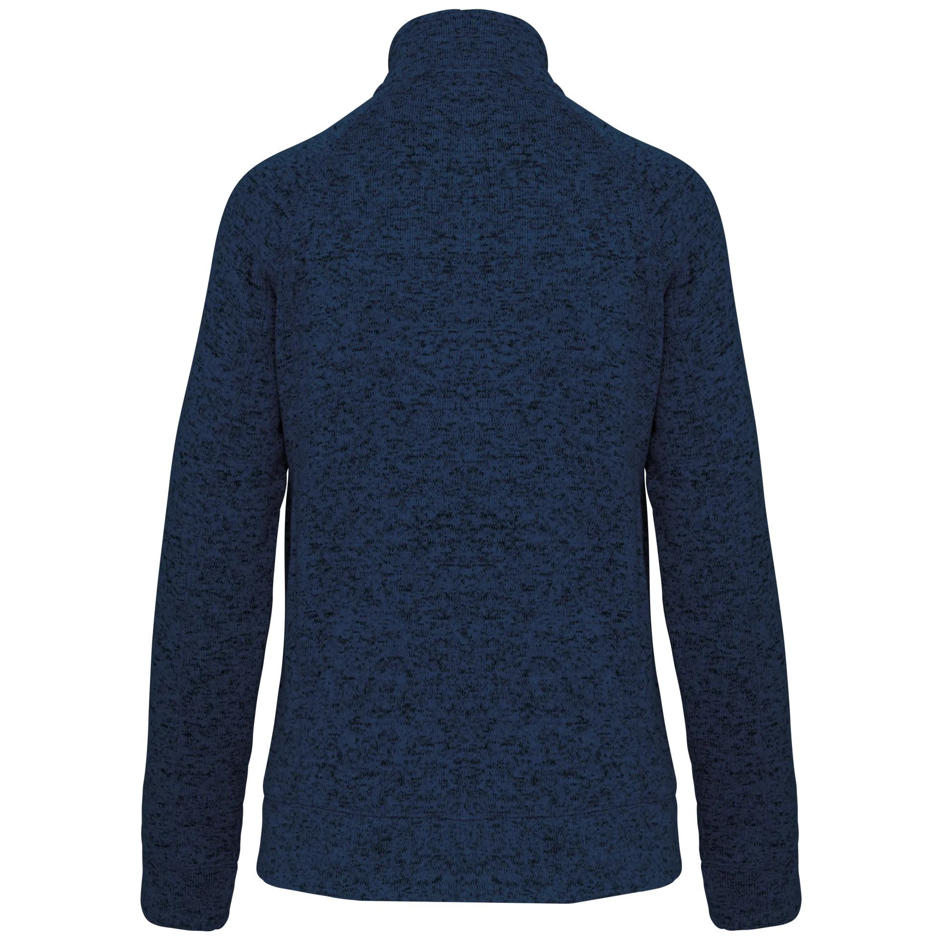 Damen-Weste mit Reißverschluss, aus Chiné