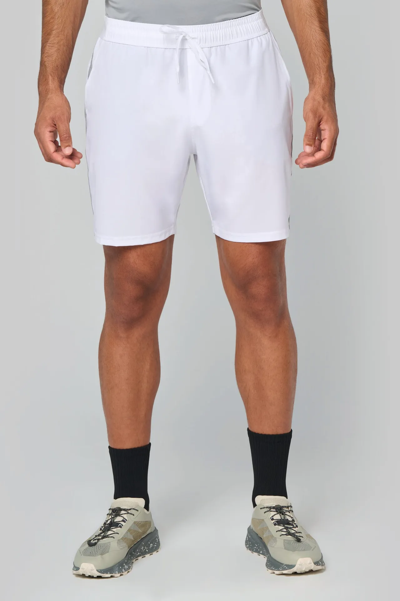Zweifarbige Herren-Shorts