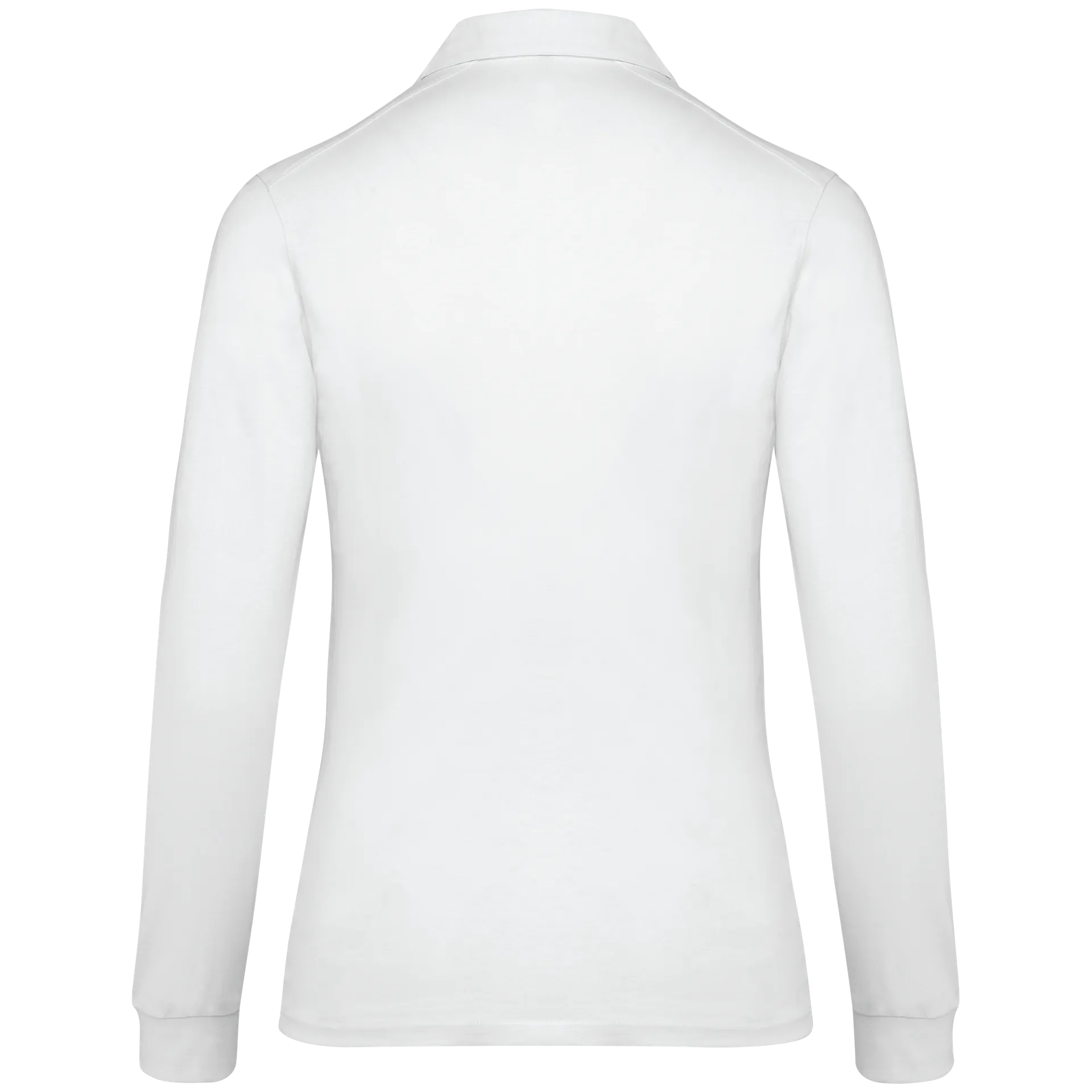 Langarm-Polohemd für Damen aus Jersey