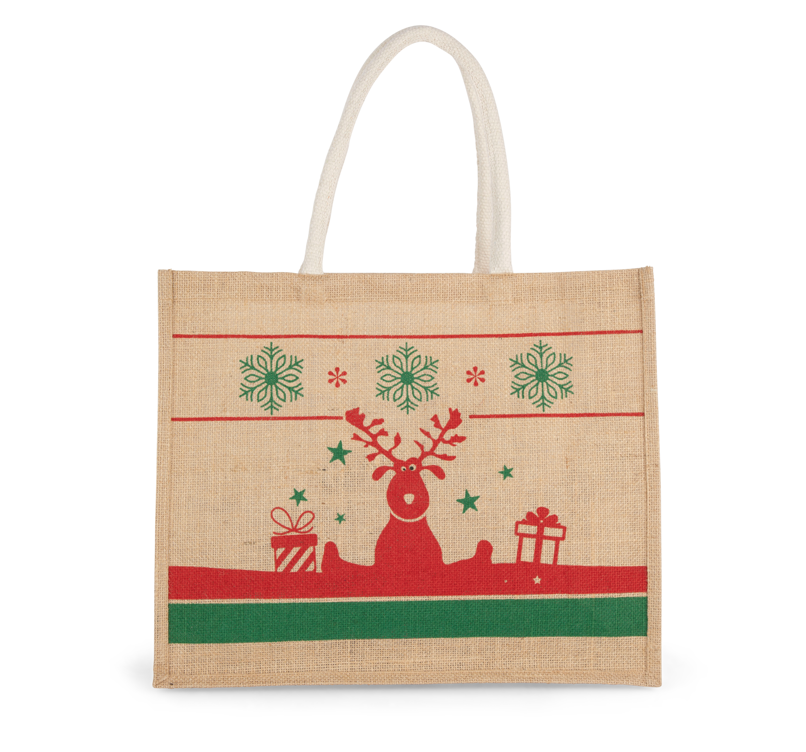 Einkaufstasche mit Weihnachtsmotiven Einkaufstasche mit Weihnachtsmotiven