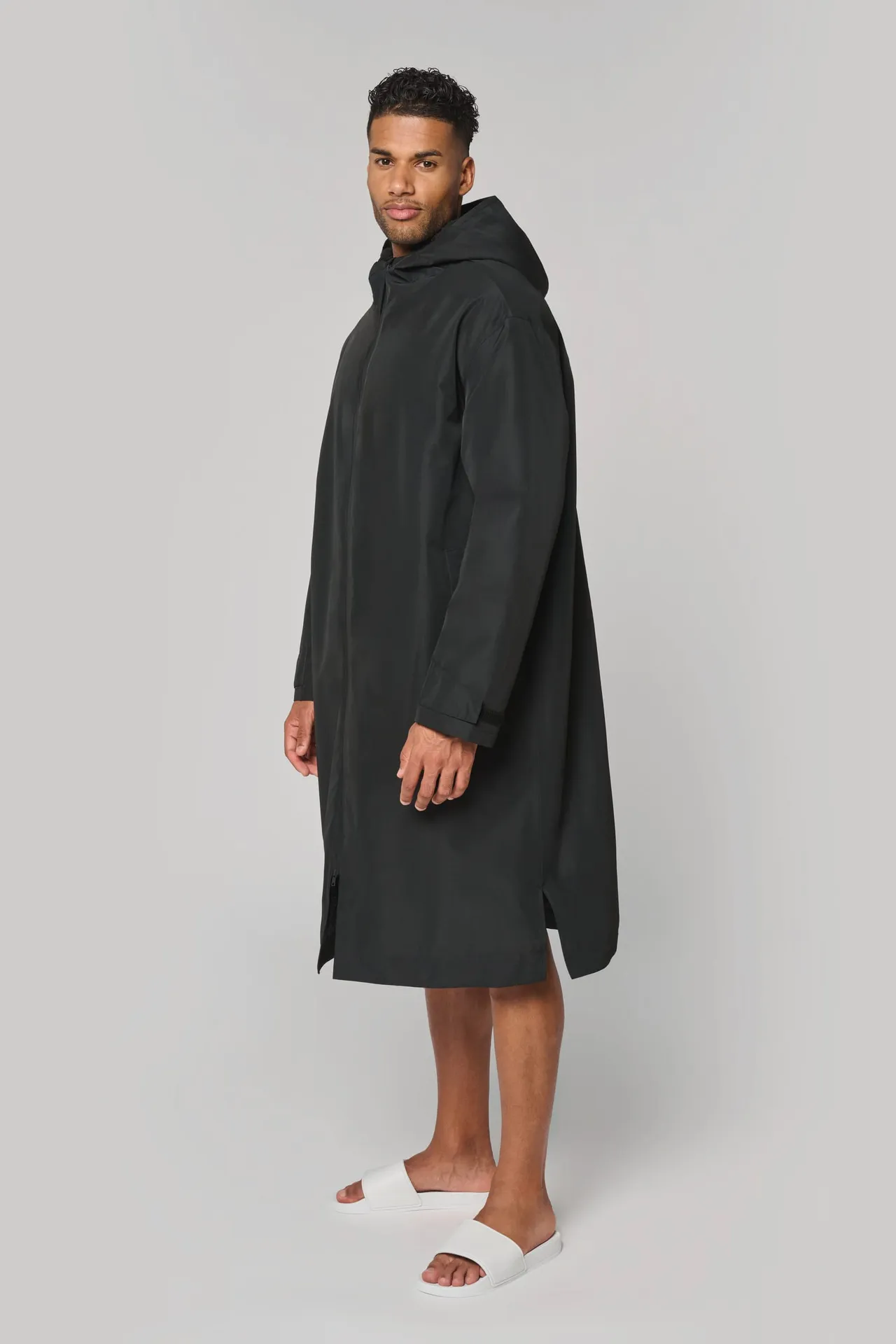 Langer, gefütterter Unisex-Sherpa-Parka