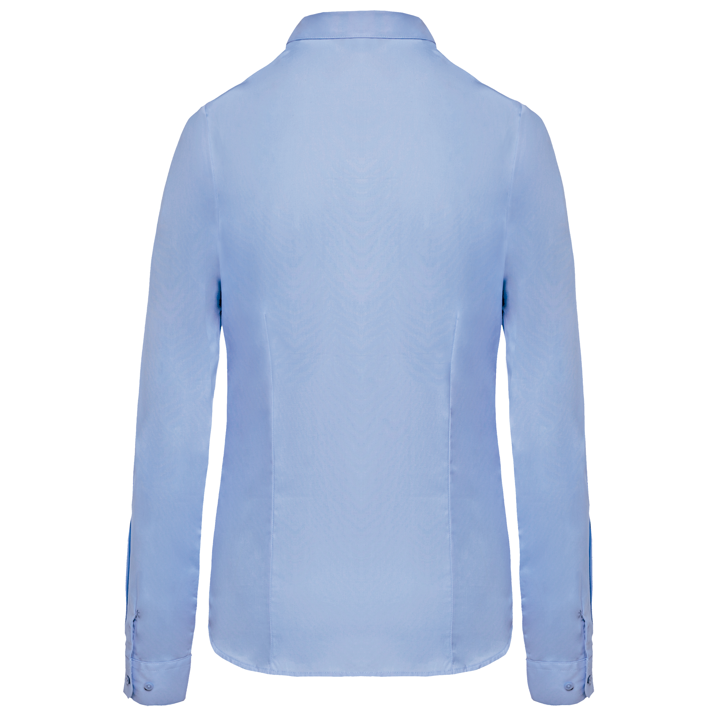 Langärmelige Popeline-Bluse