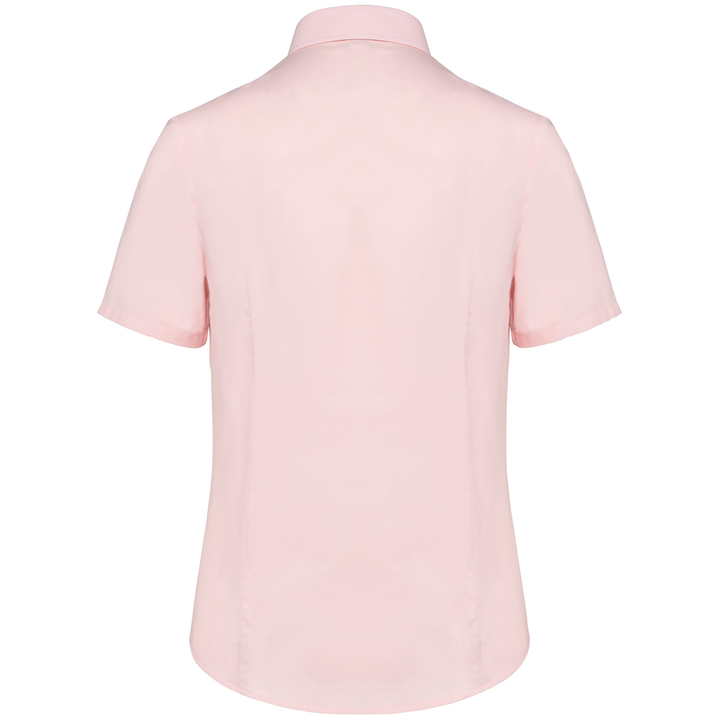 Damen Oxford Kurzarmbluse