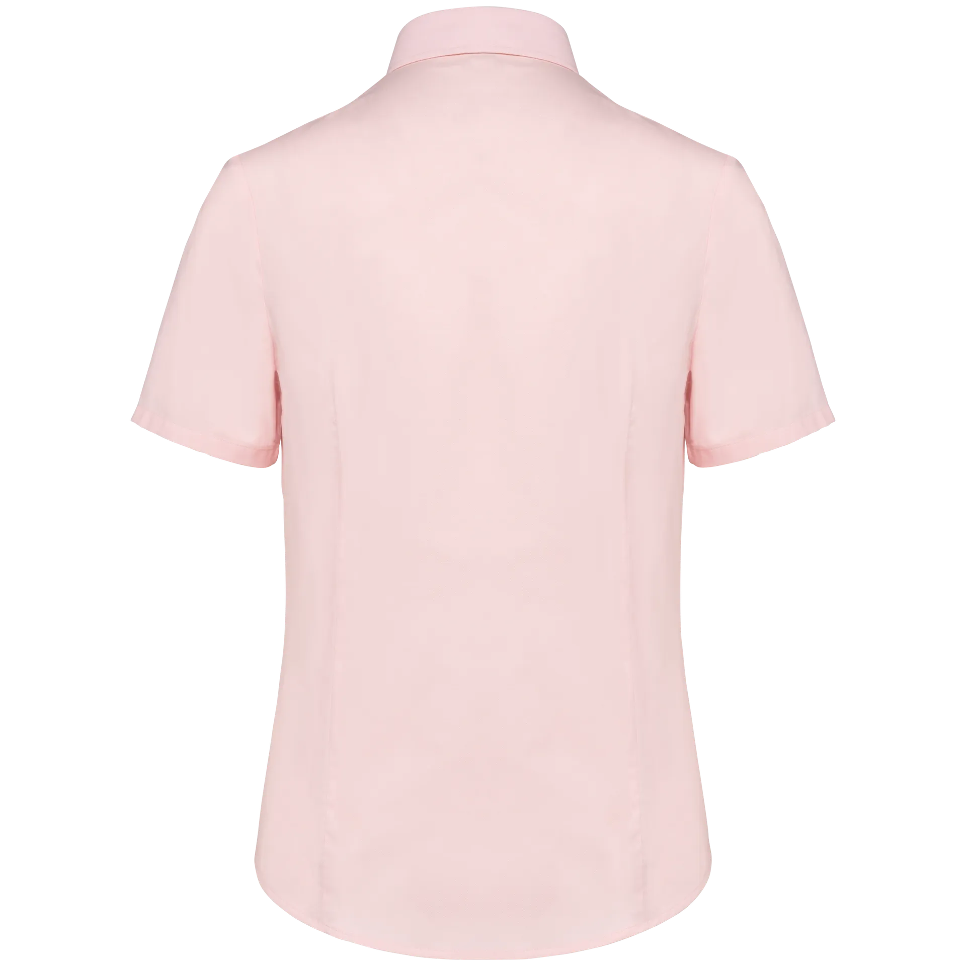 Damen Oxford Kurzarmbluse