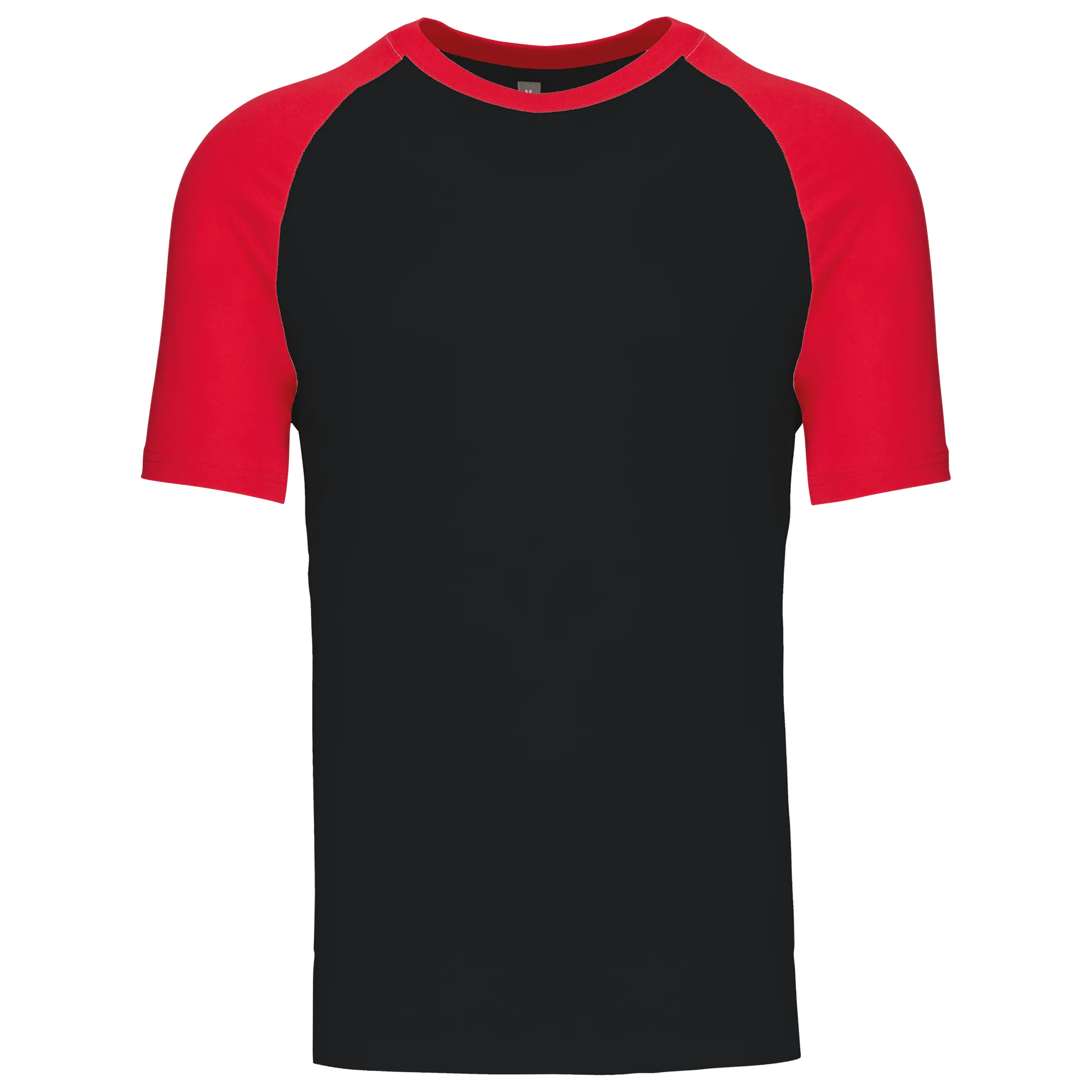 Baseball-Shirt, zweifarbig