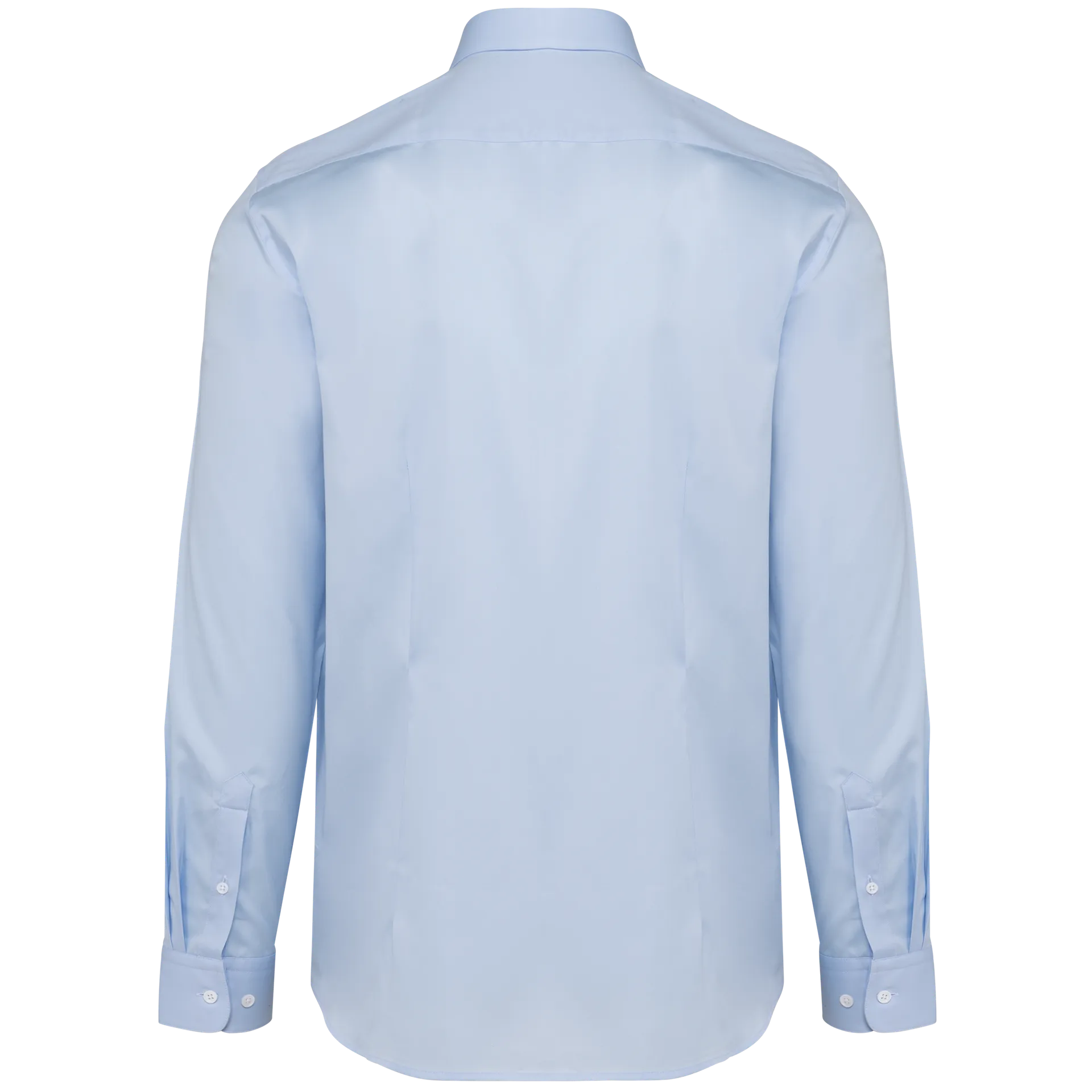 Popeline-Hemd für Herren mit langen Ärmeln