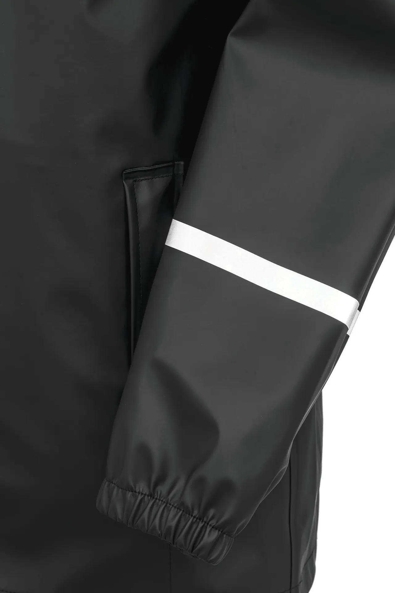 Wasserdichte Prism PU-Jacke mit reflektierenden Streifen