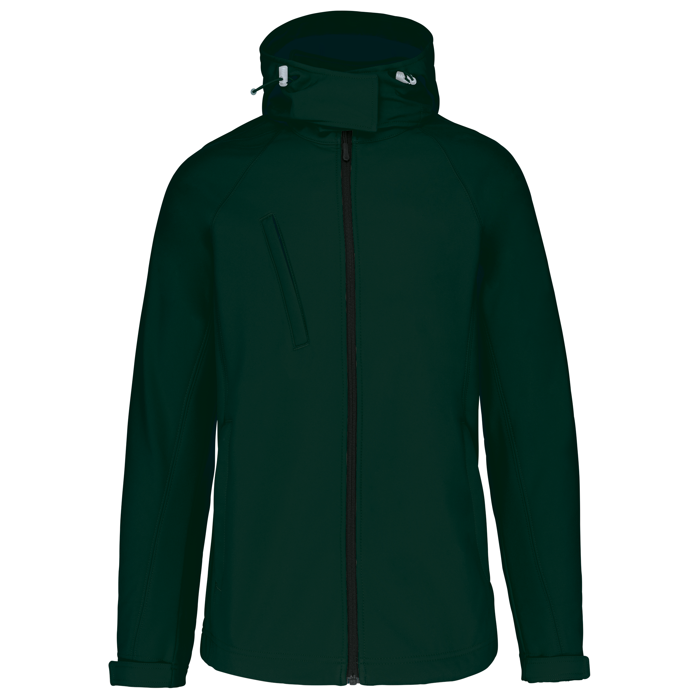Damen Softshell-Jacke mit Abnehmbare Kapuze
