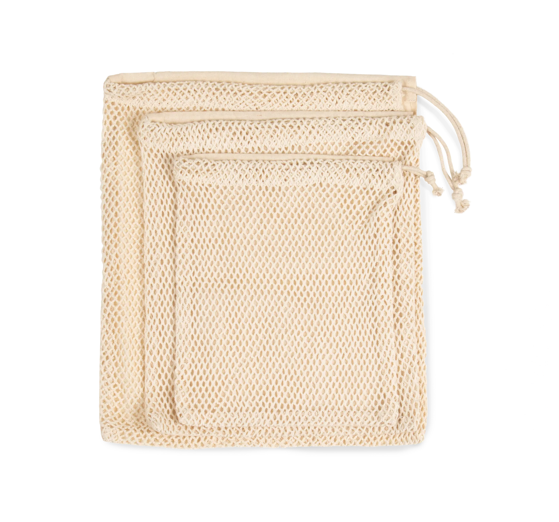 Netztasche mit Kordelzug