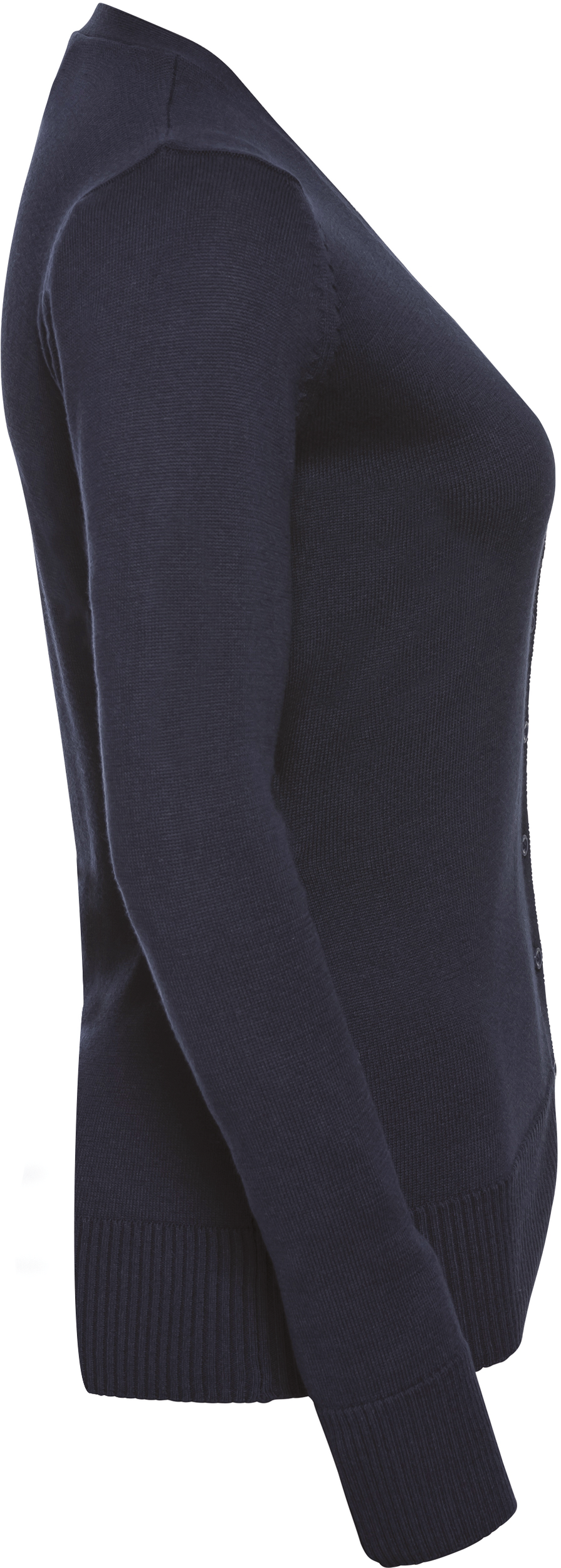 Ladies' V-neck Knitted Cardigan