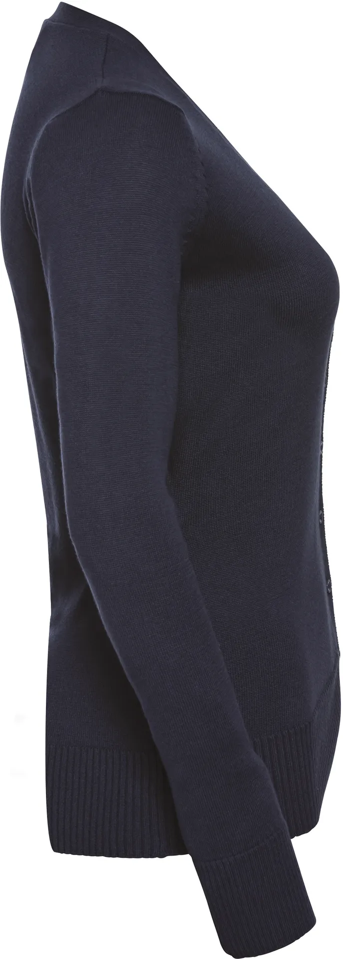 Ladies' V-neck Knitted Cardigan