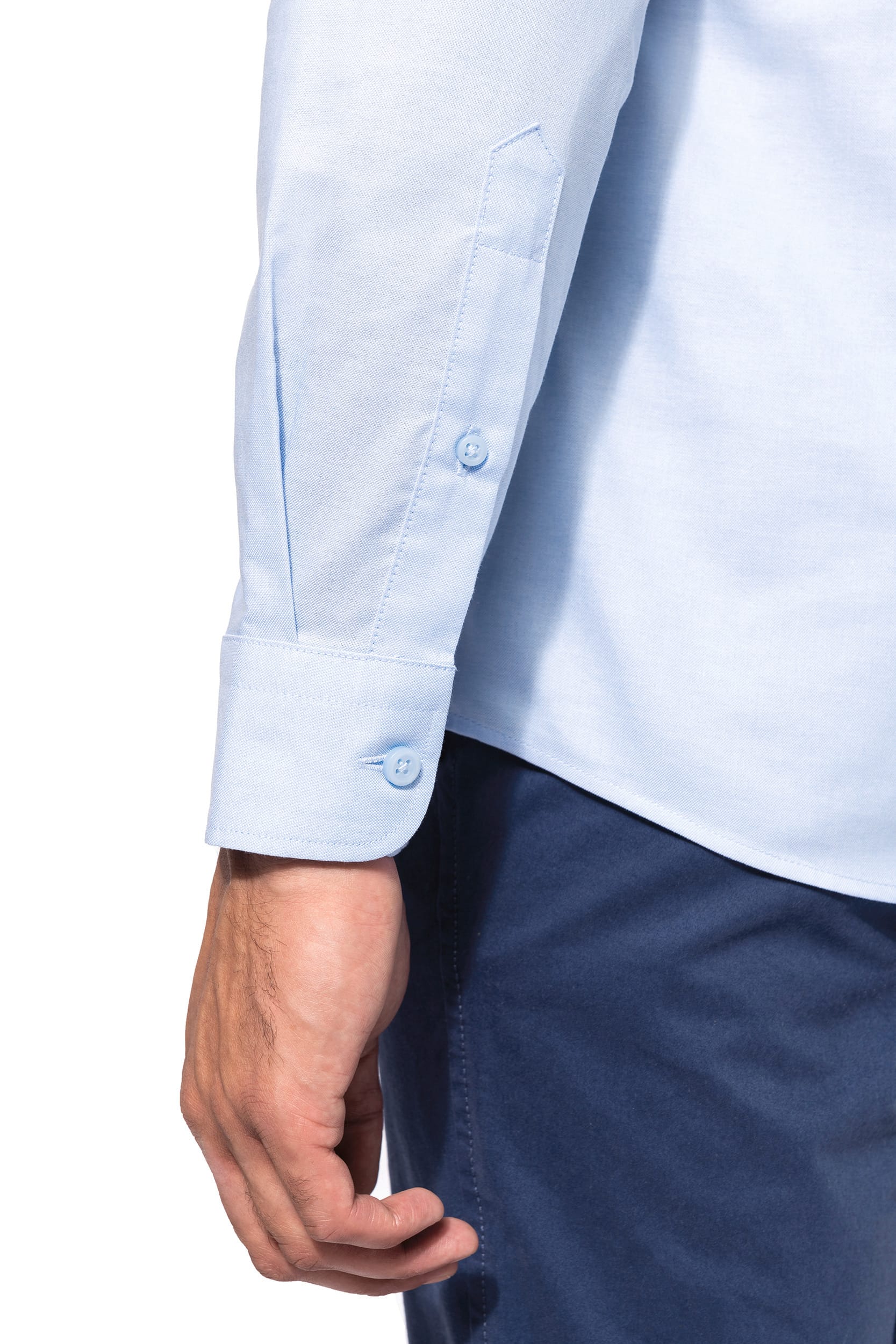 Oxford-Hemd mit langen Ärmeln für Herren