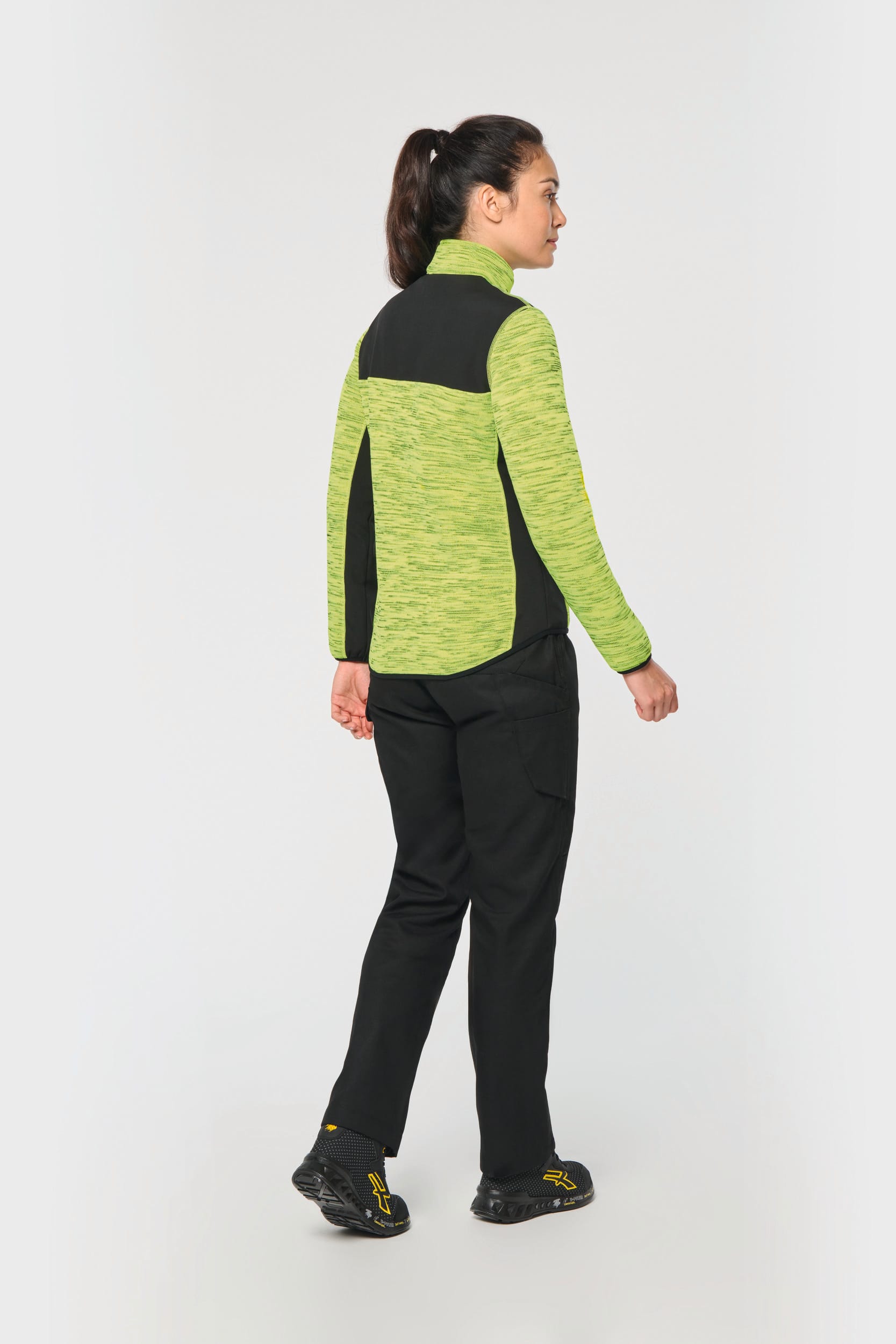 Recycelte Jacke aus Polyestertrikot für Damen