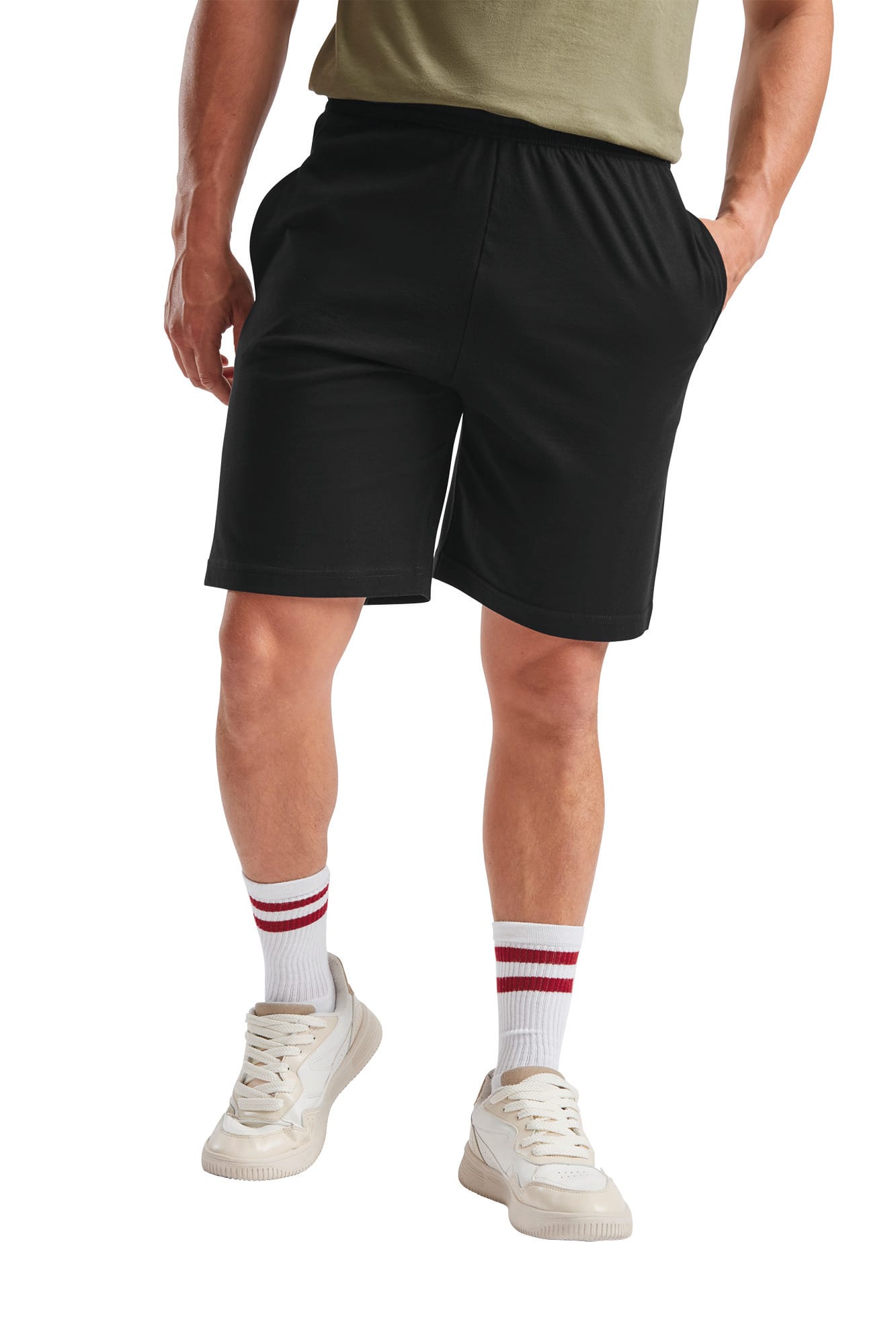 Shorts aus Jersey