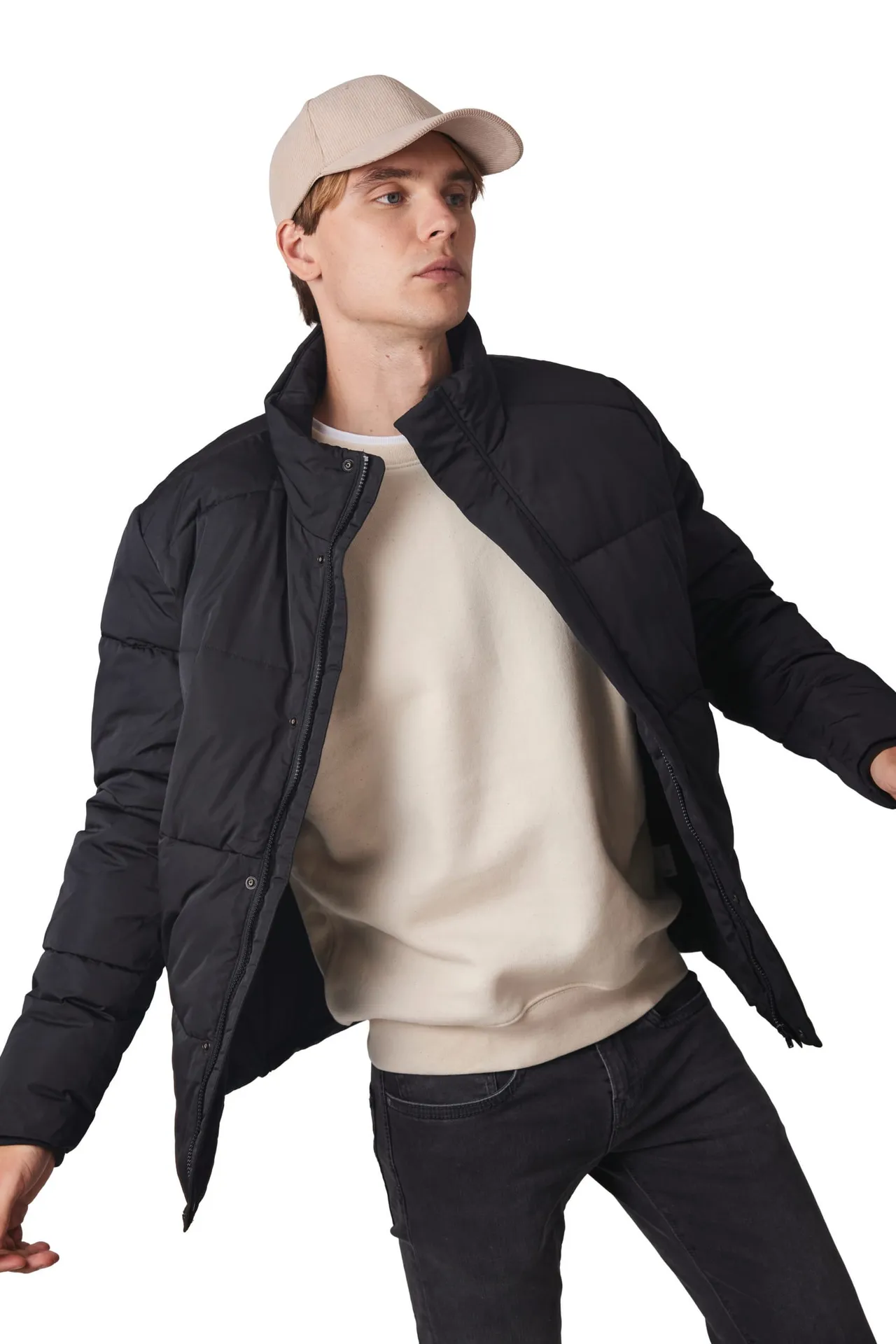 Kappe aus Samt – 6 Panels